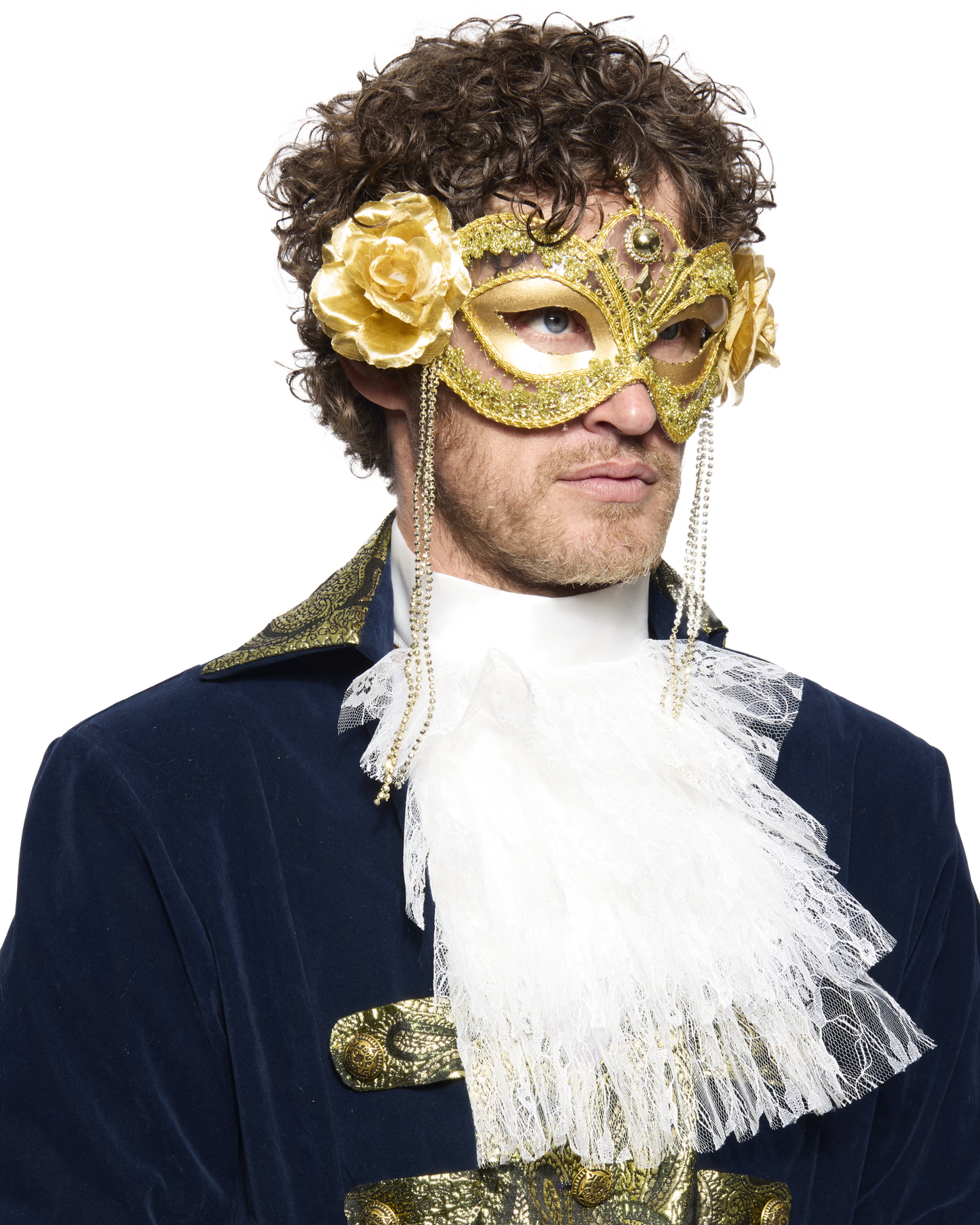 Eye Mask, Elegant Golden