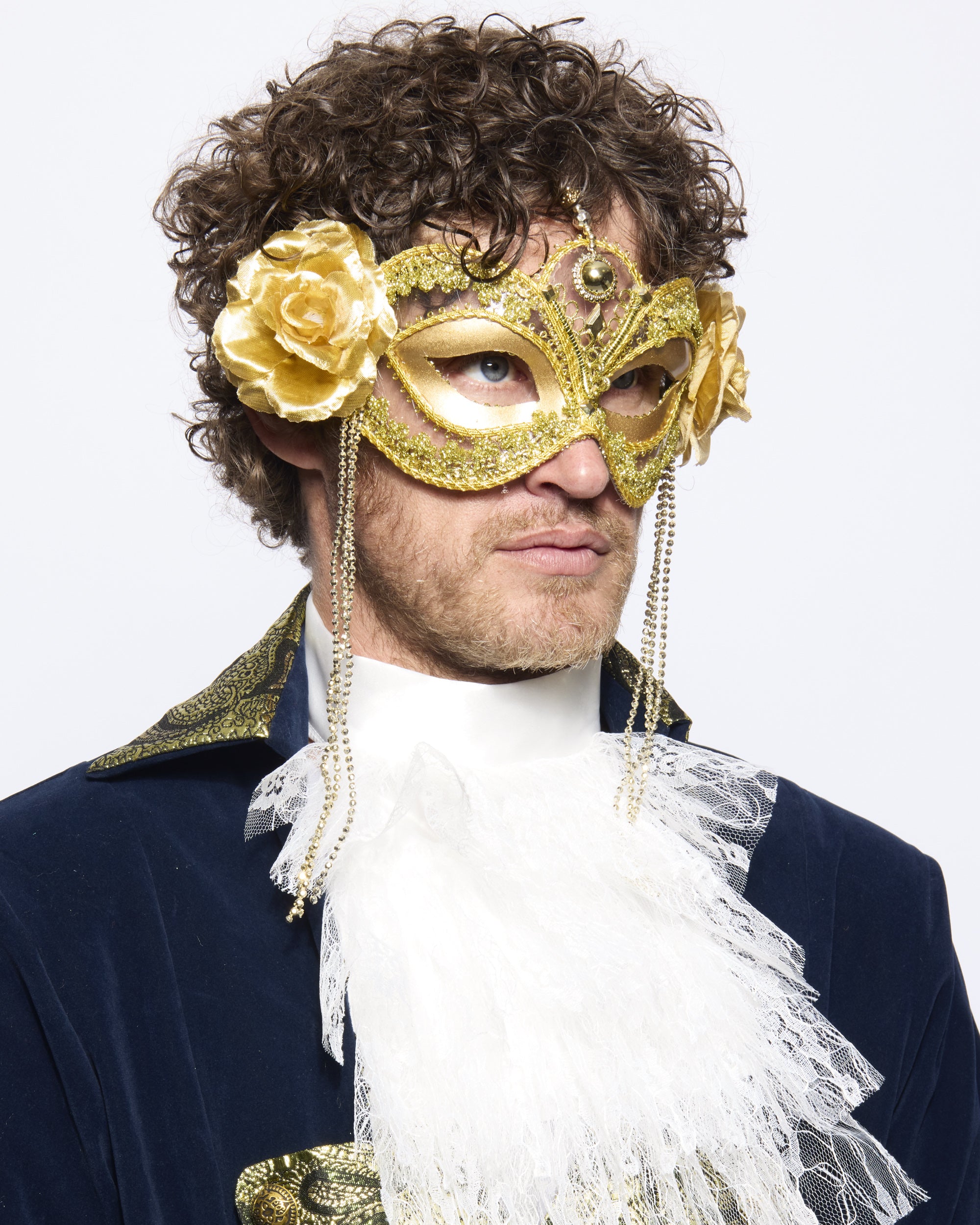 Eye Mask, Elegant Golden