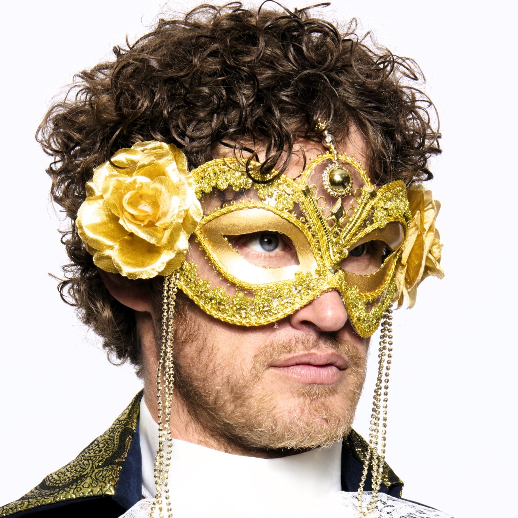Eye Mask, Elegant Golden