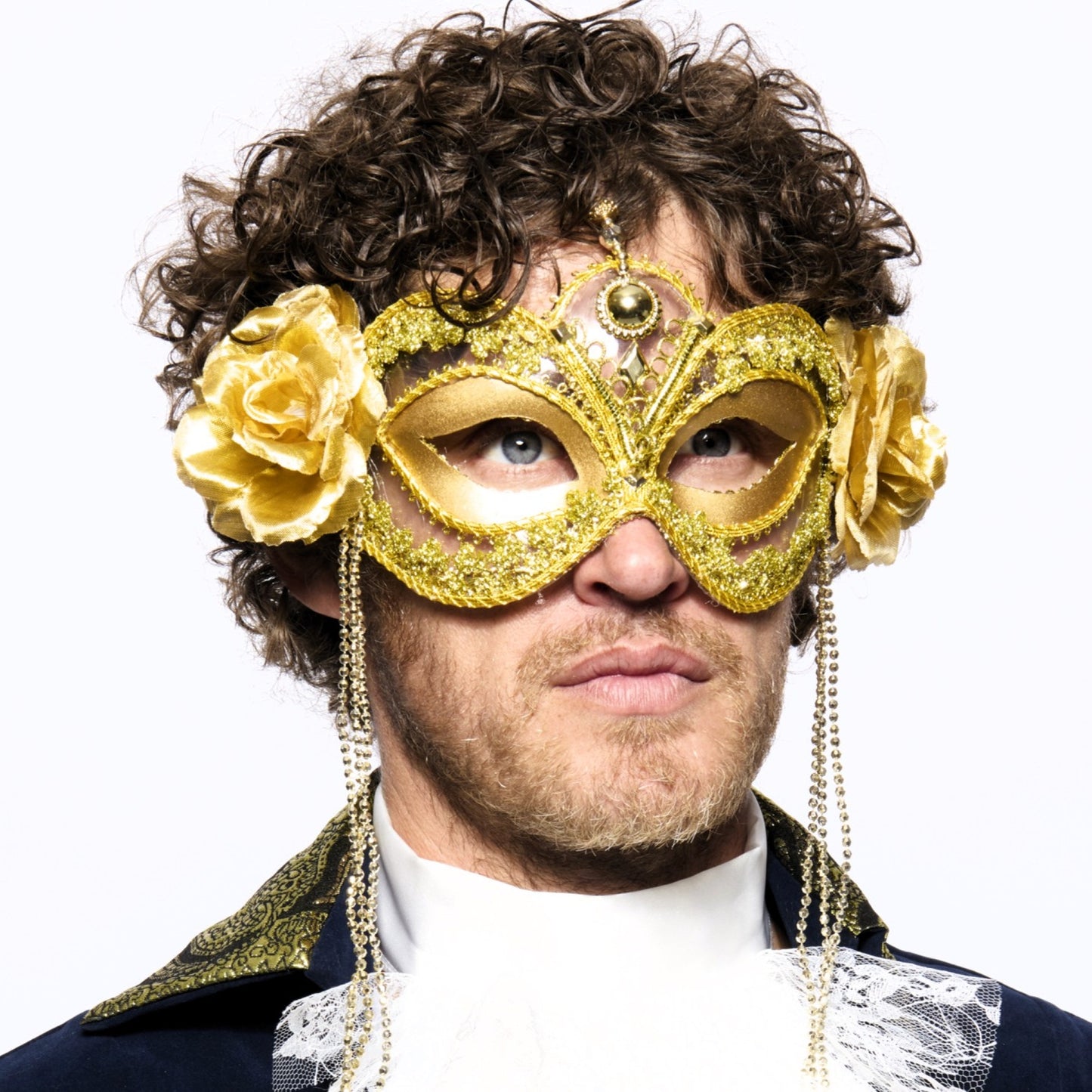Eye Mask, Elegant Golden