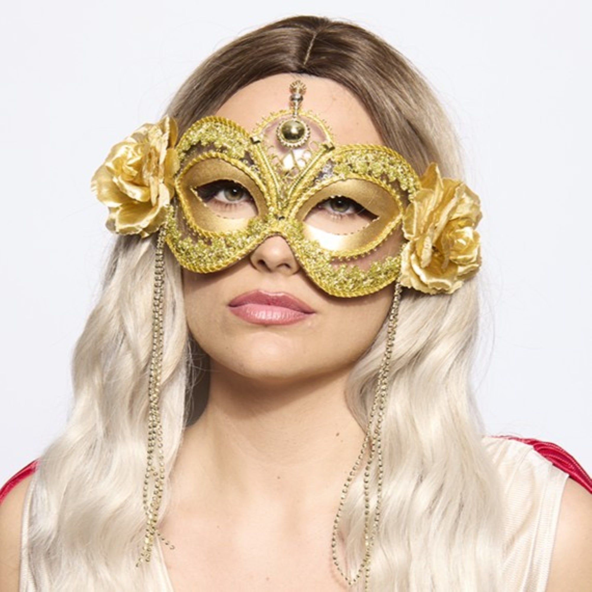 Eye Mask, Elegant Golden