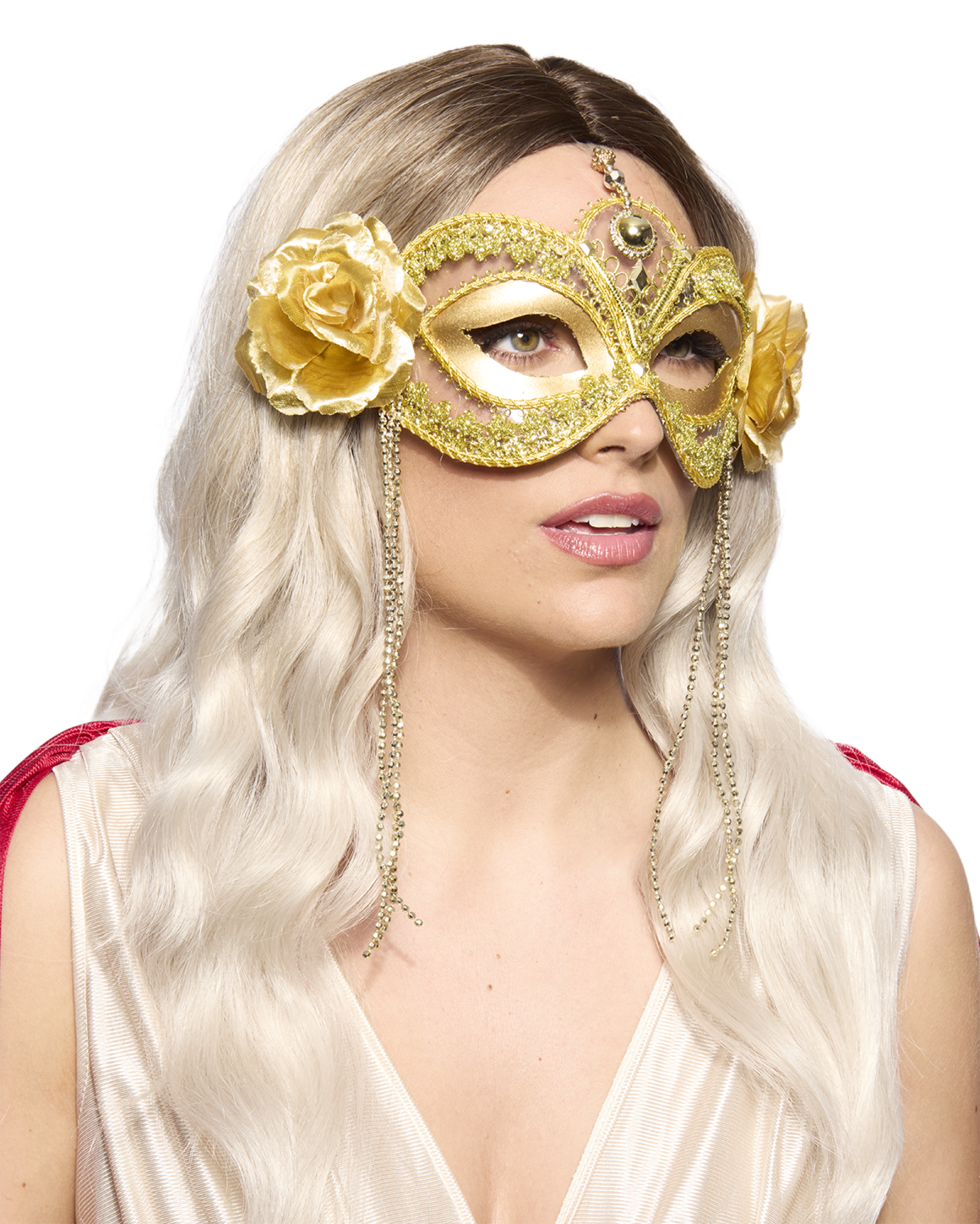 Eye Mask, Elegant Golden