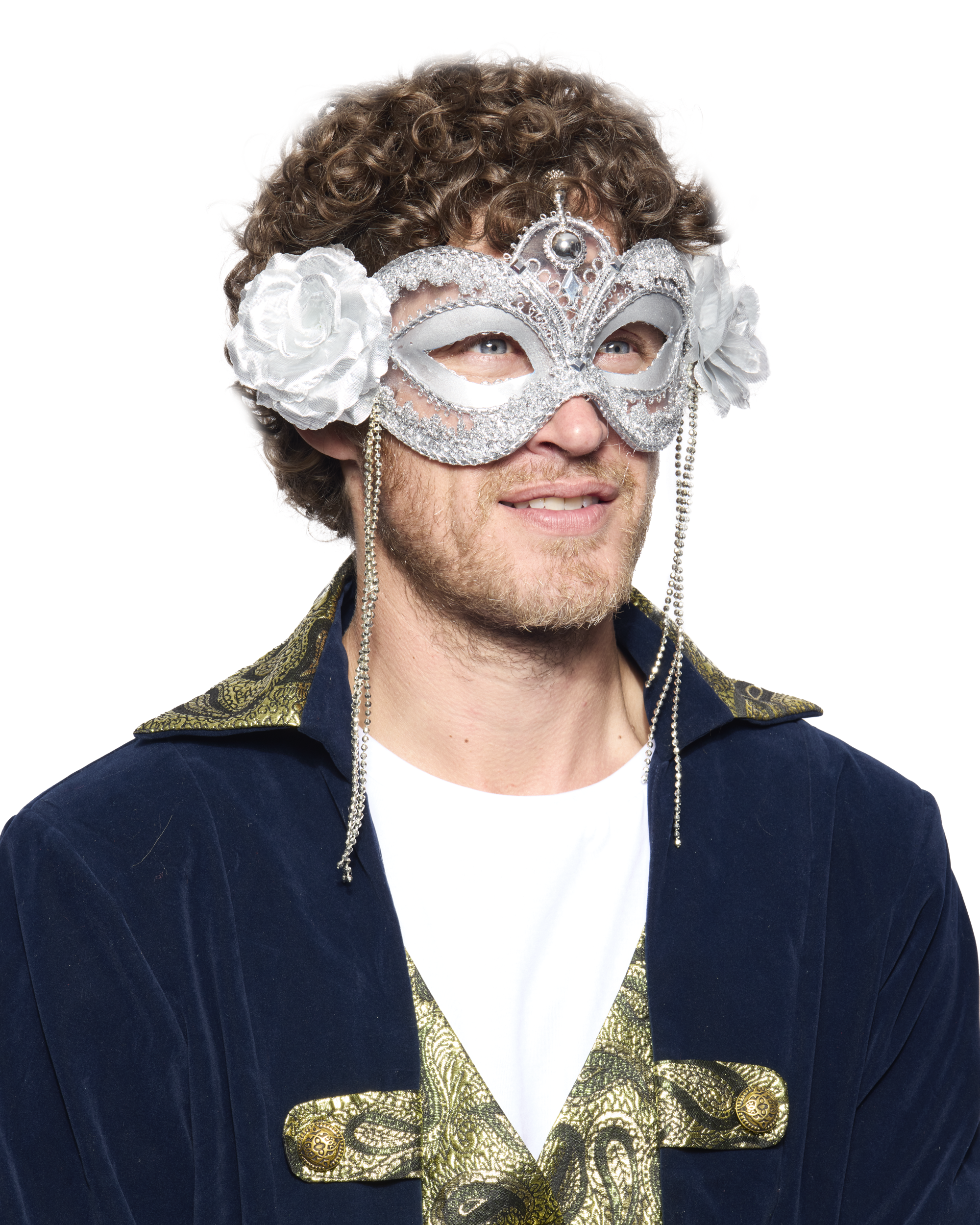 Eye Mask, Elegant Silver