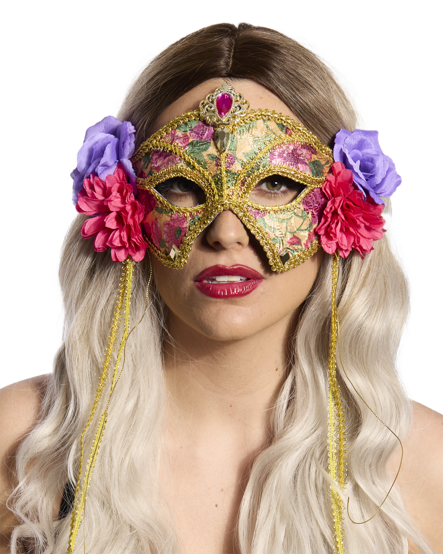 Eye Mask, Elegant floral
