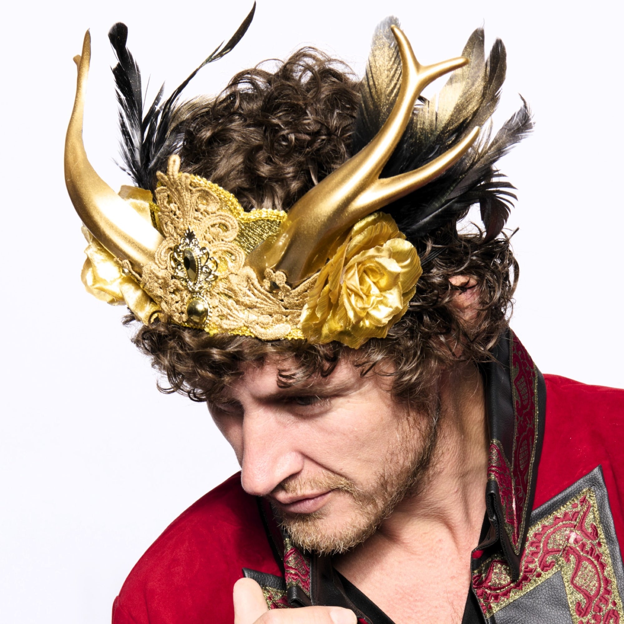 Horned Crown, Majestic Golden
