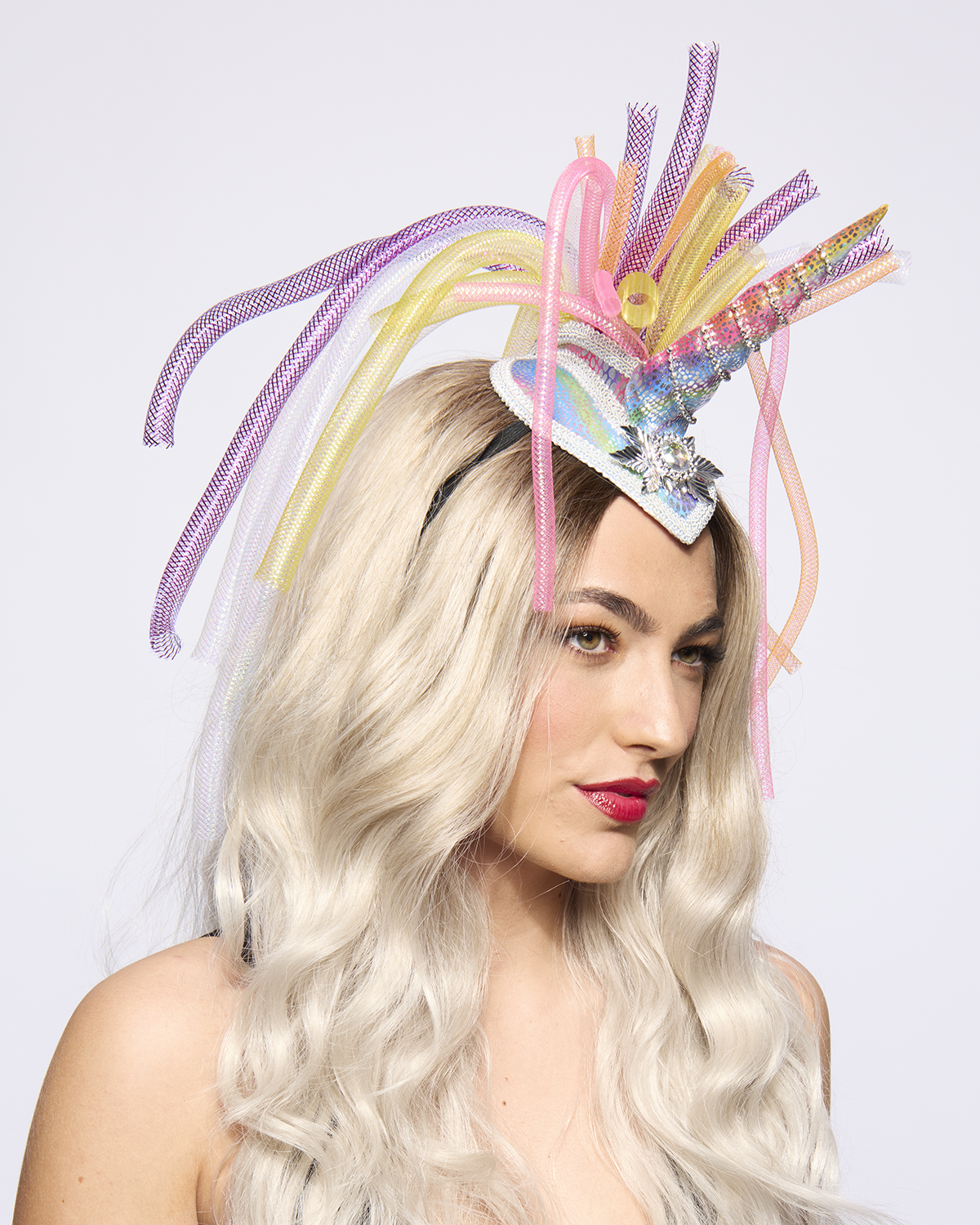 Unicorn Mowhawk Headdress