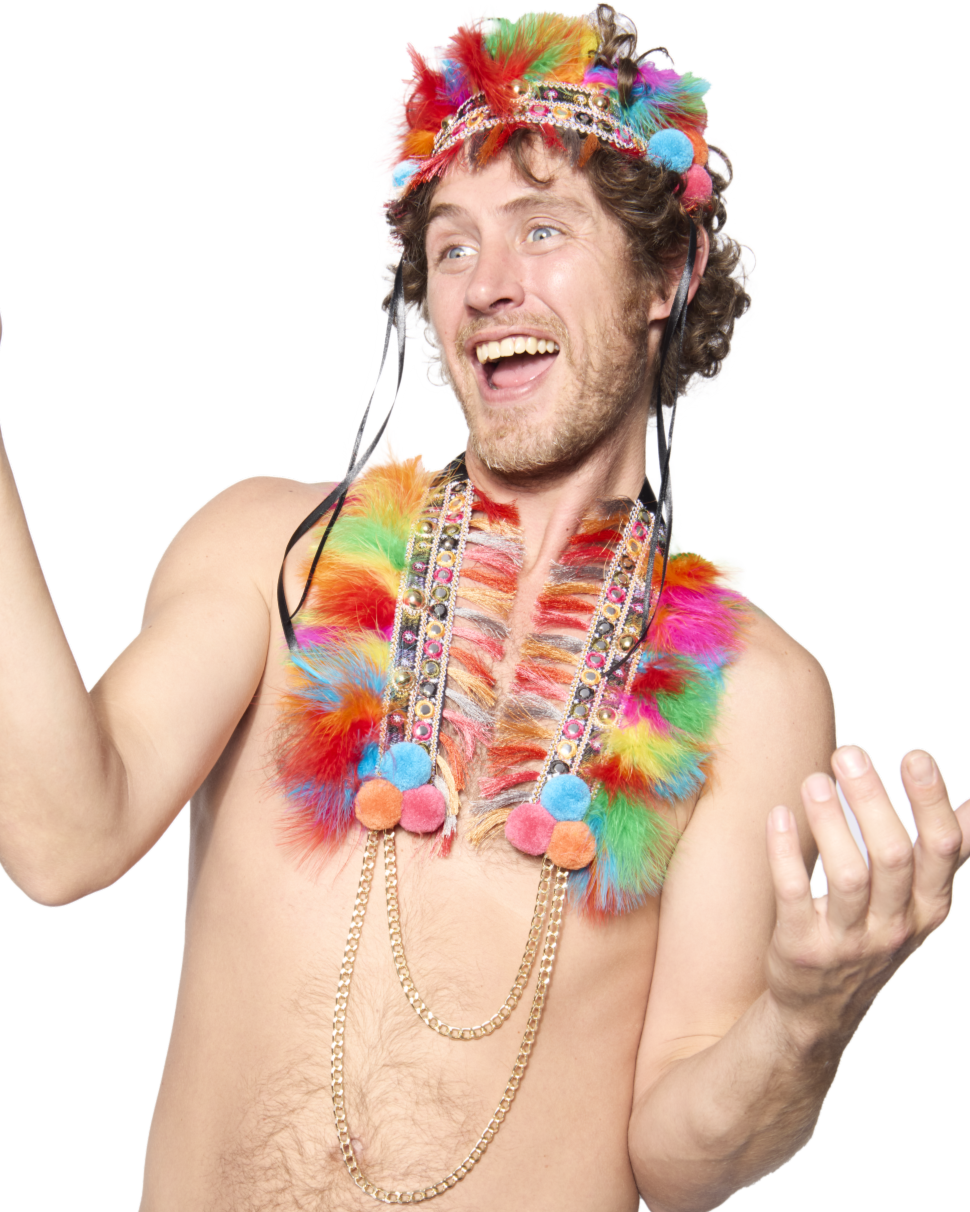 Rainbow Feather Bodice