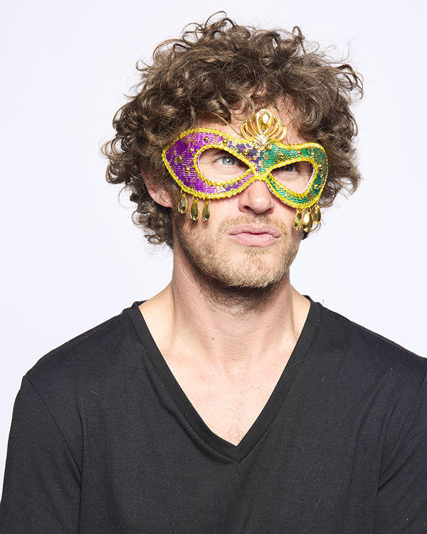 Mardi Gras Jewelled eyemask