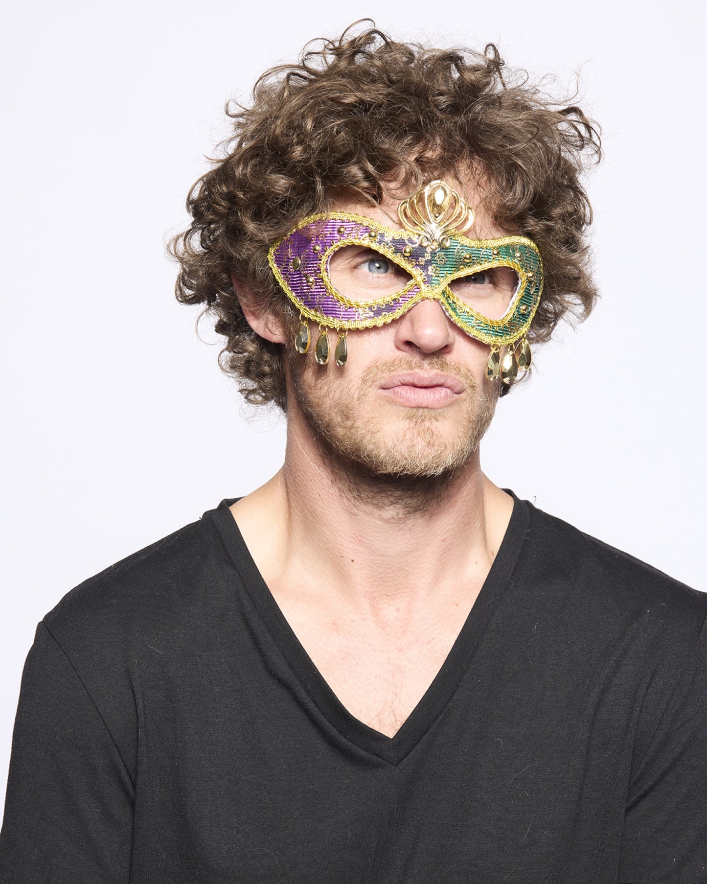 Eye Mask, Jewelled, Mardi Gras