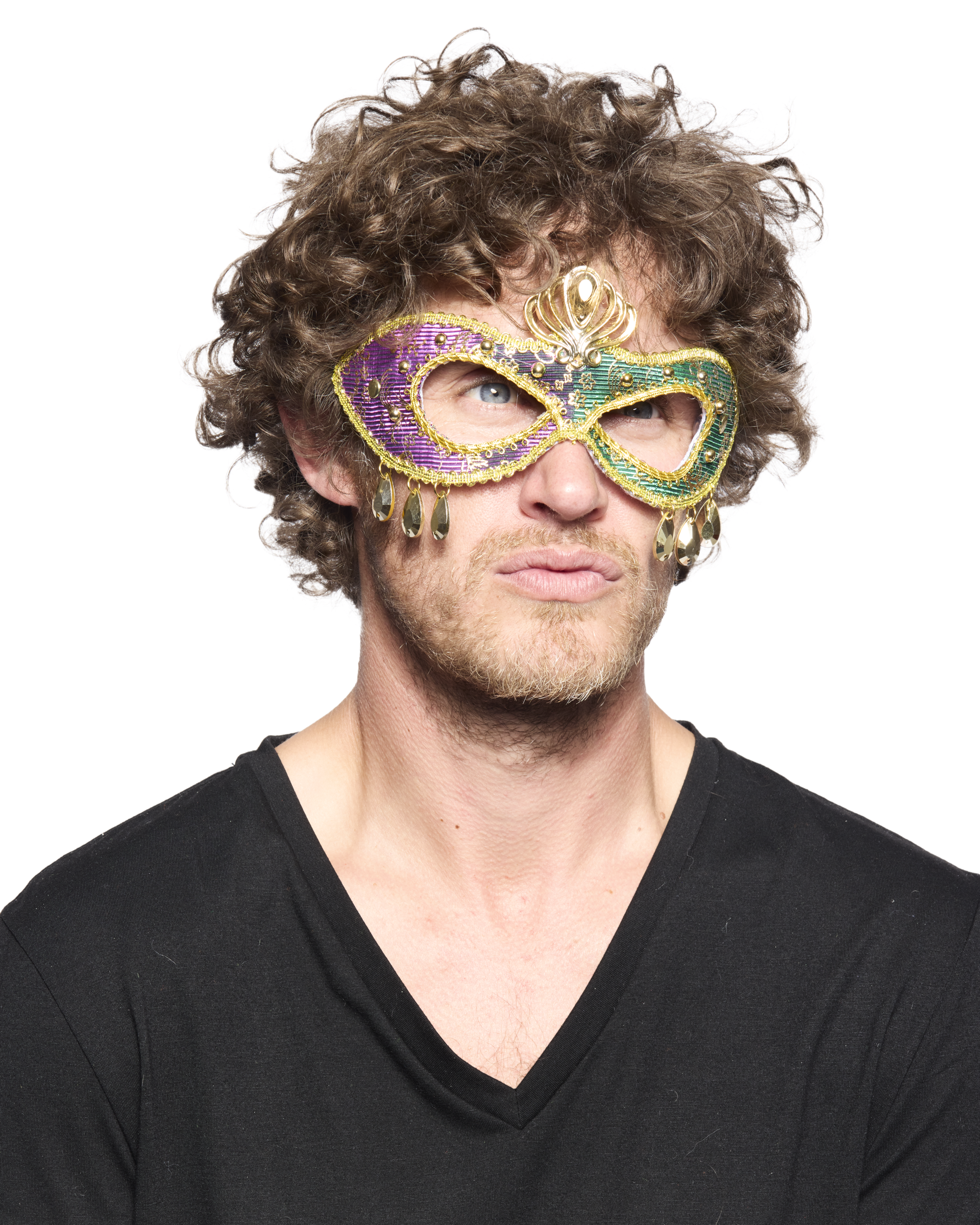 Eye Mask, Jewelled, Mardi Gras