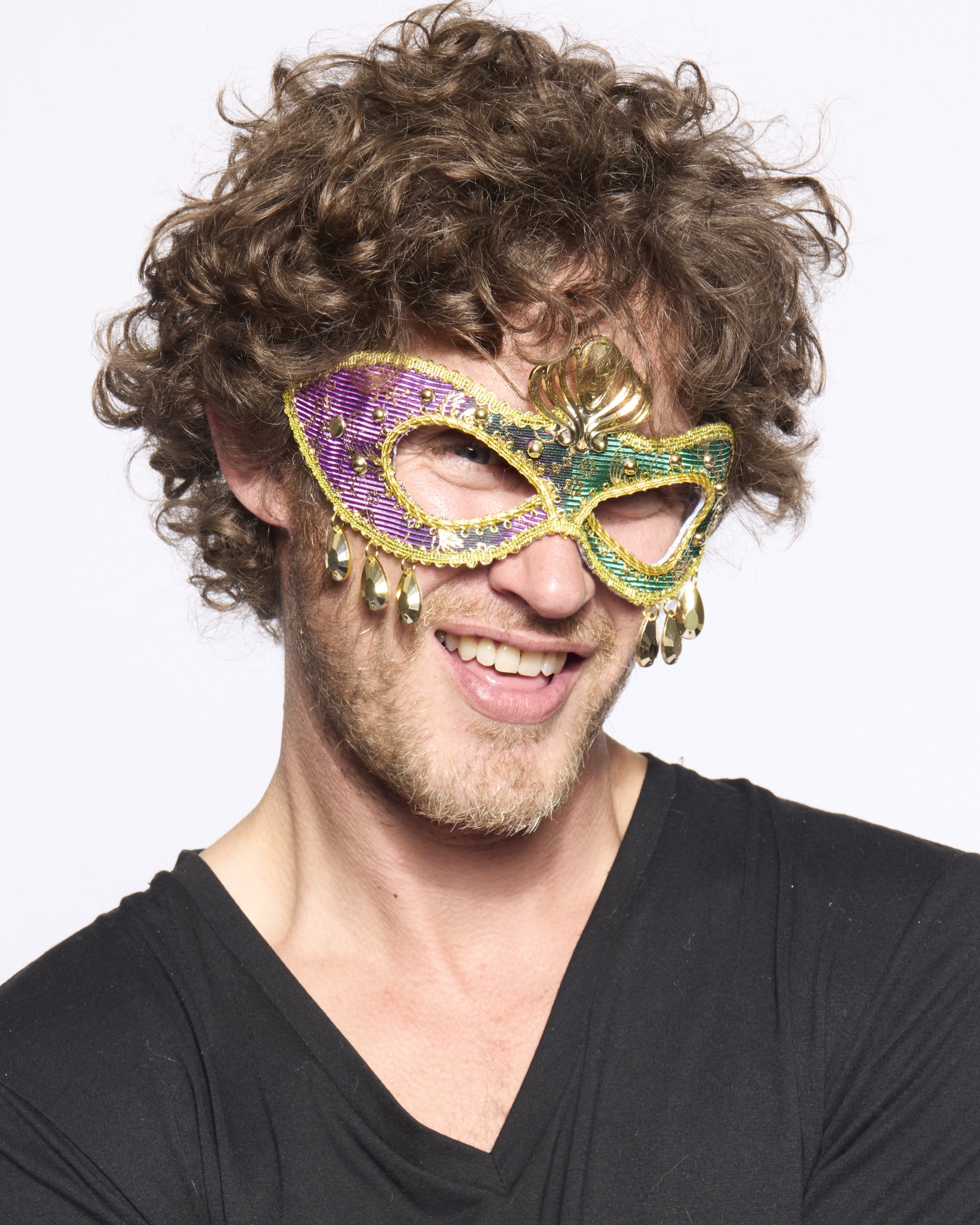 Eye Mask, Jewelled, Mardi Gras