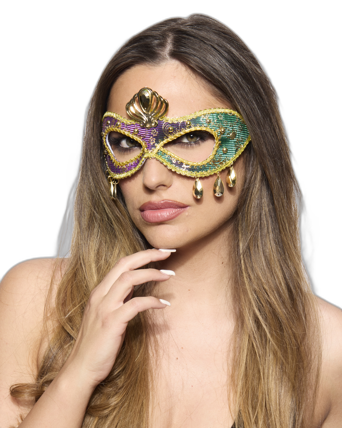 Eye Mask, Jewelled, Mardi Gras