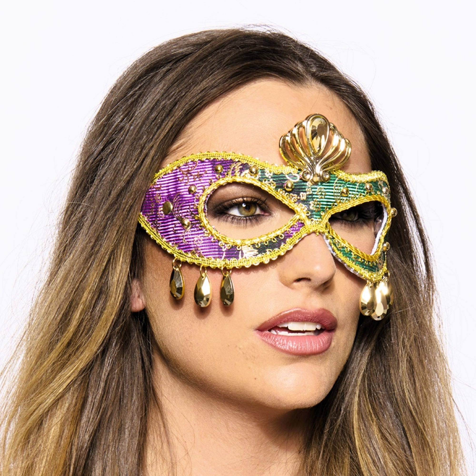 Eye Mask, Jewelled, Mardi Gras