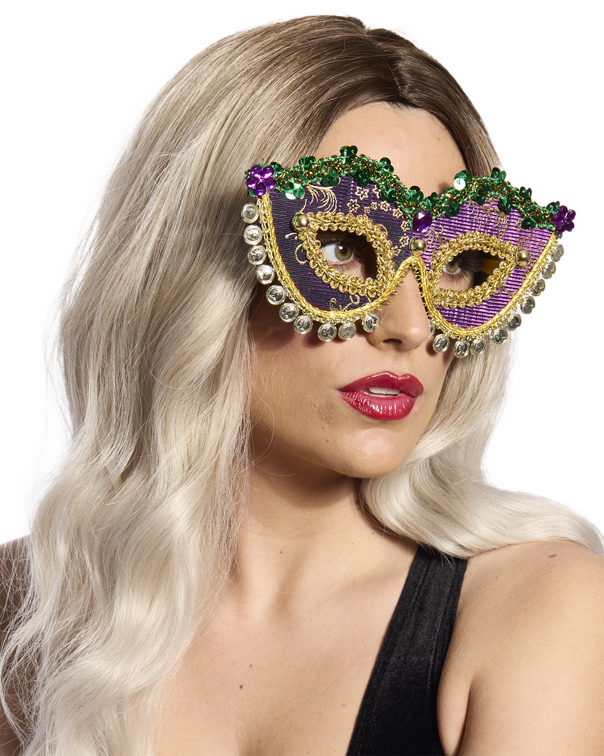 Mardi Gras elegant eyemask