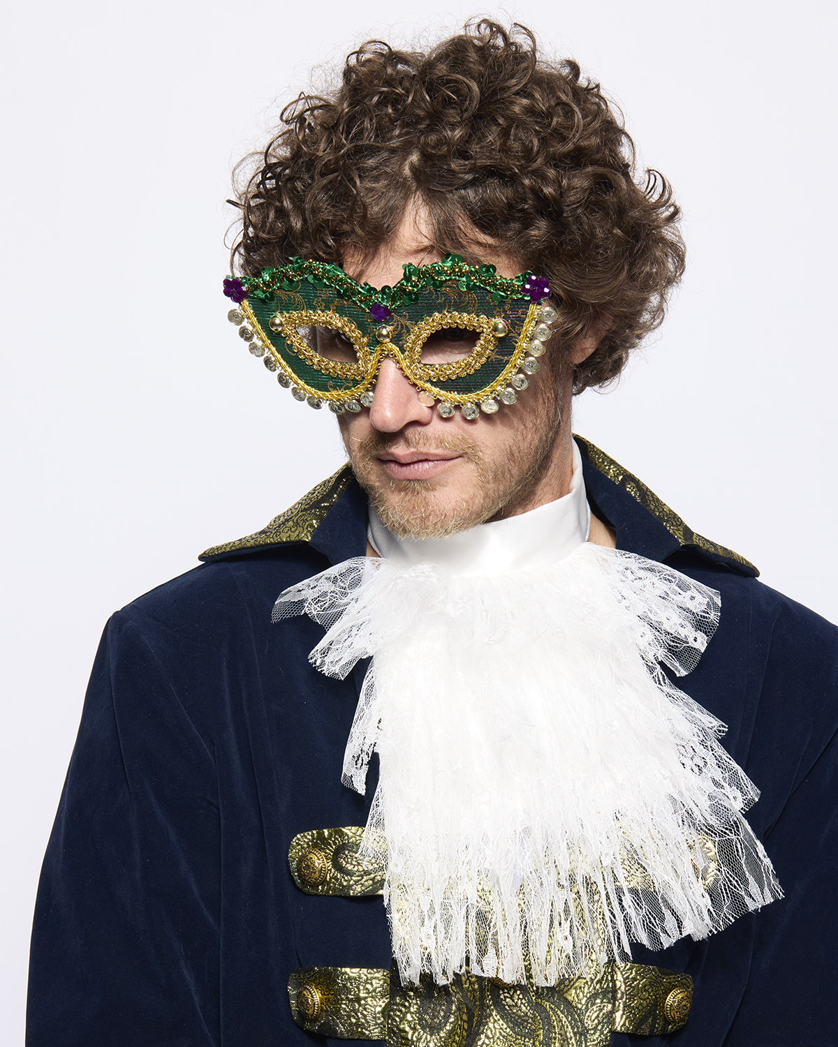 Mardi Gras elegant eyemask