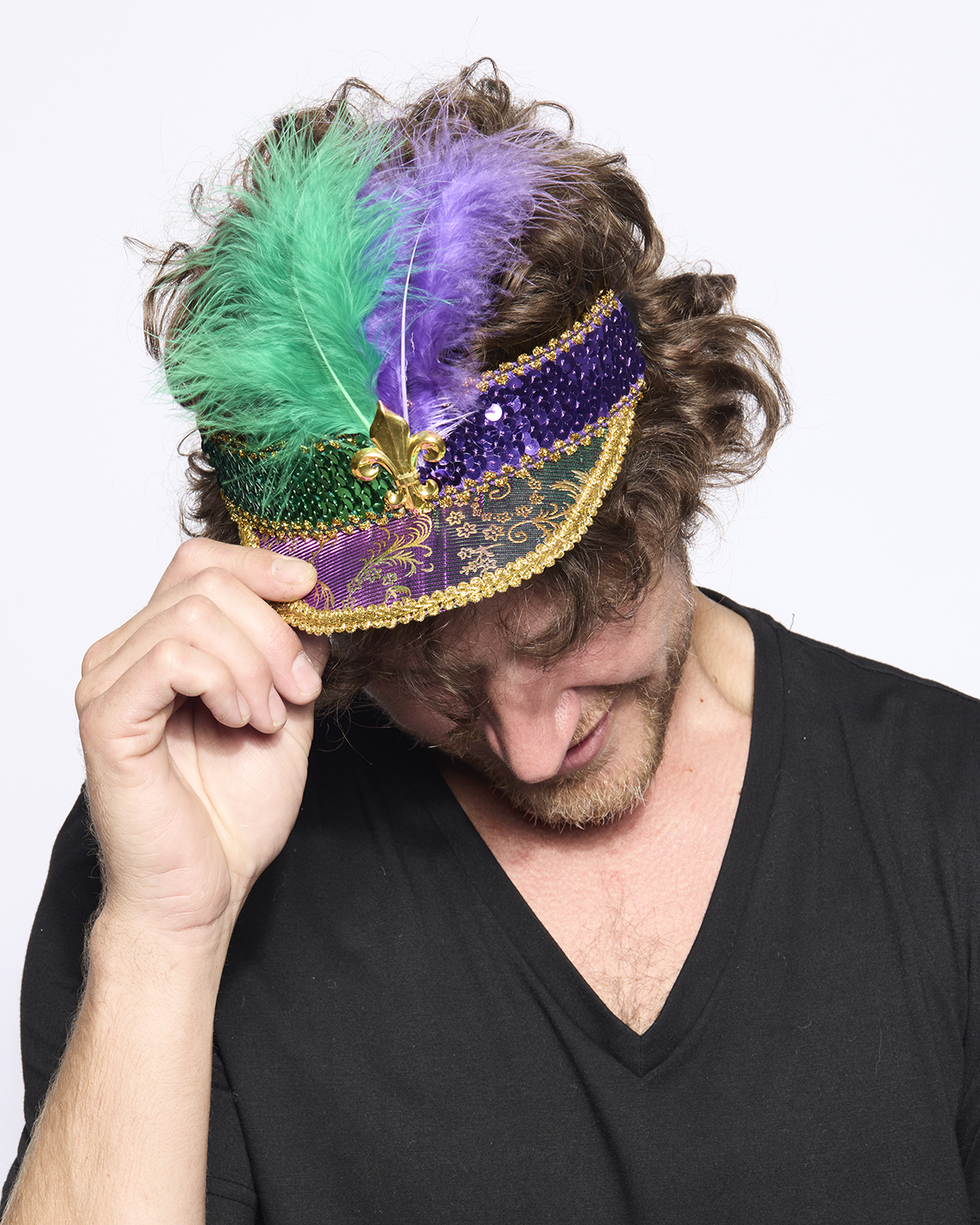 Mardi Gras Visor