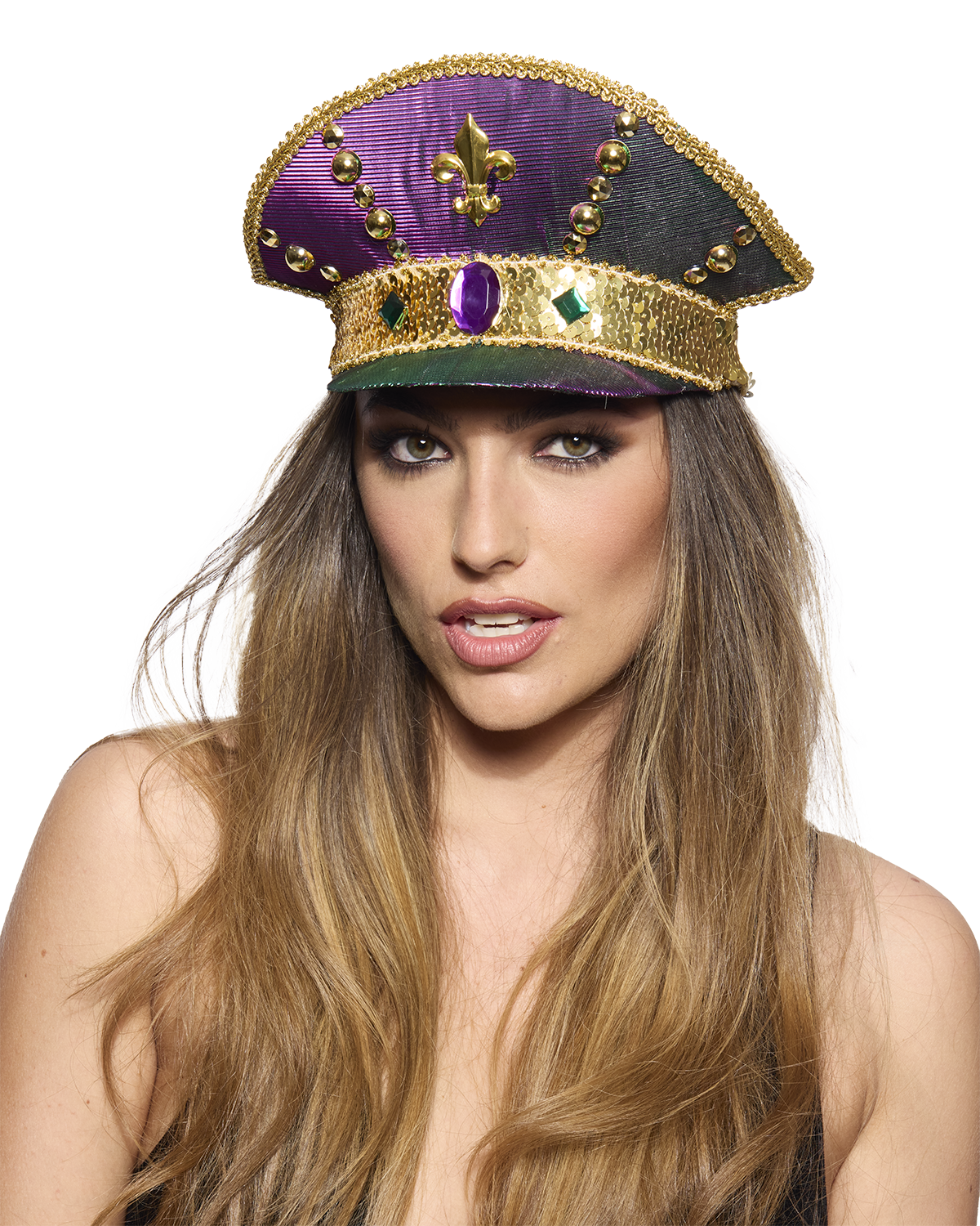 Mardi Gras Captains Half-Cap