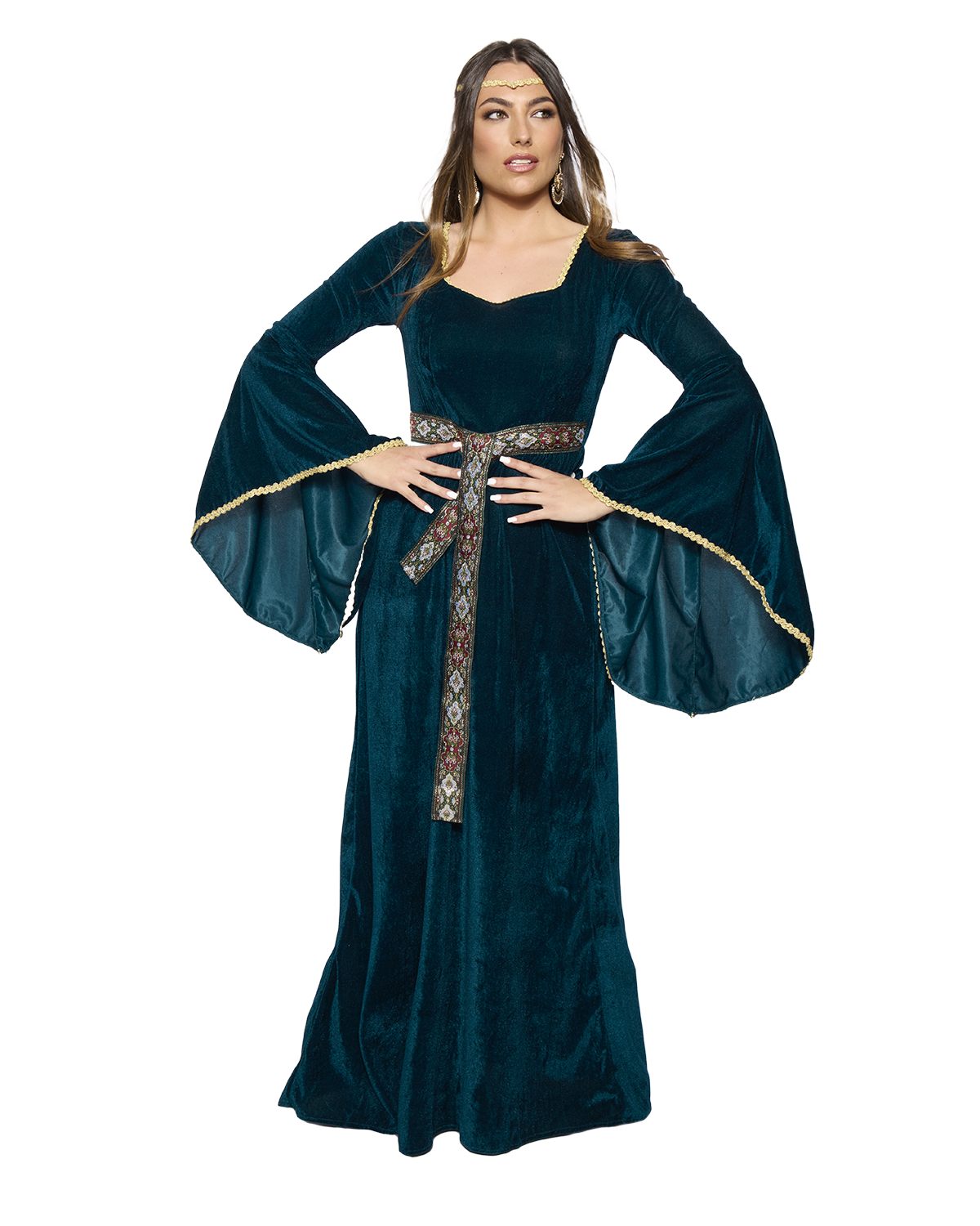 Medieval Maiden, Teal