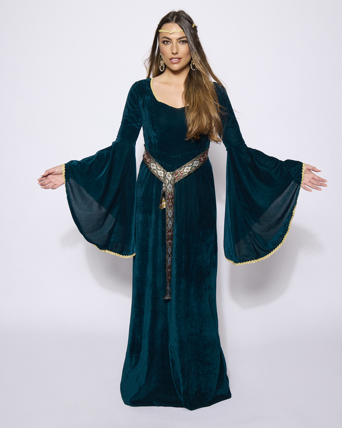 Medieval Maiden, Teal