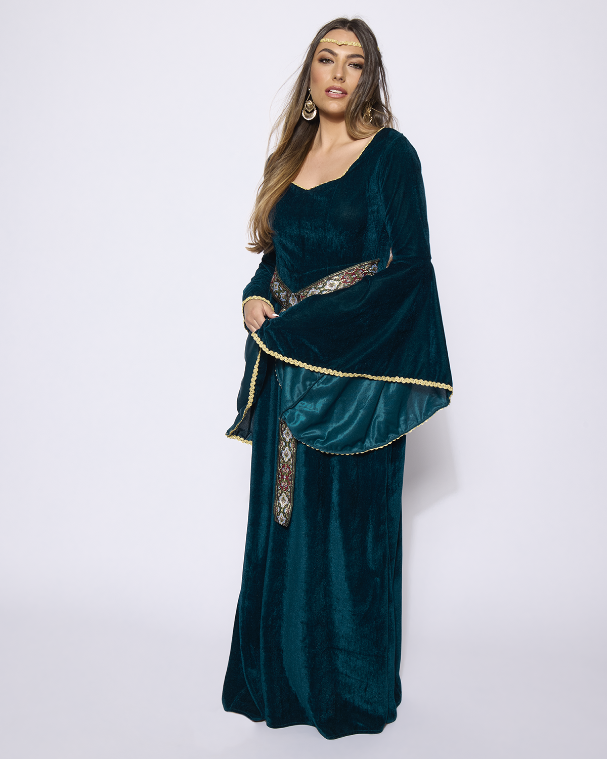 Medieval Maiden, Teal