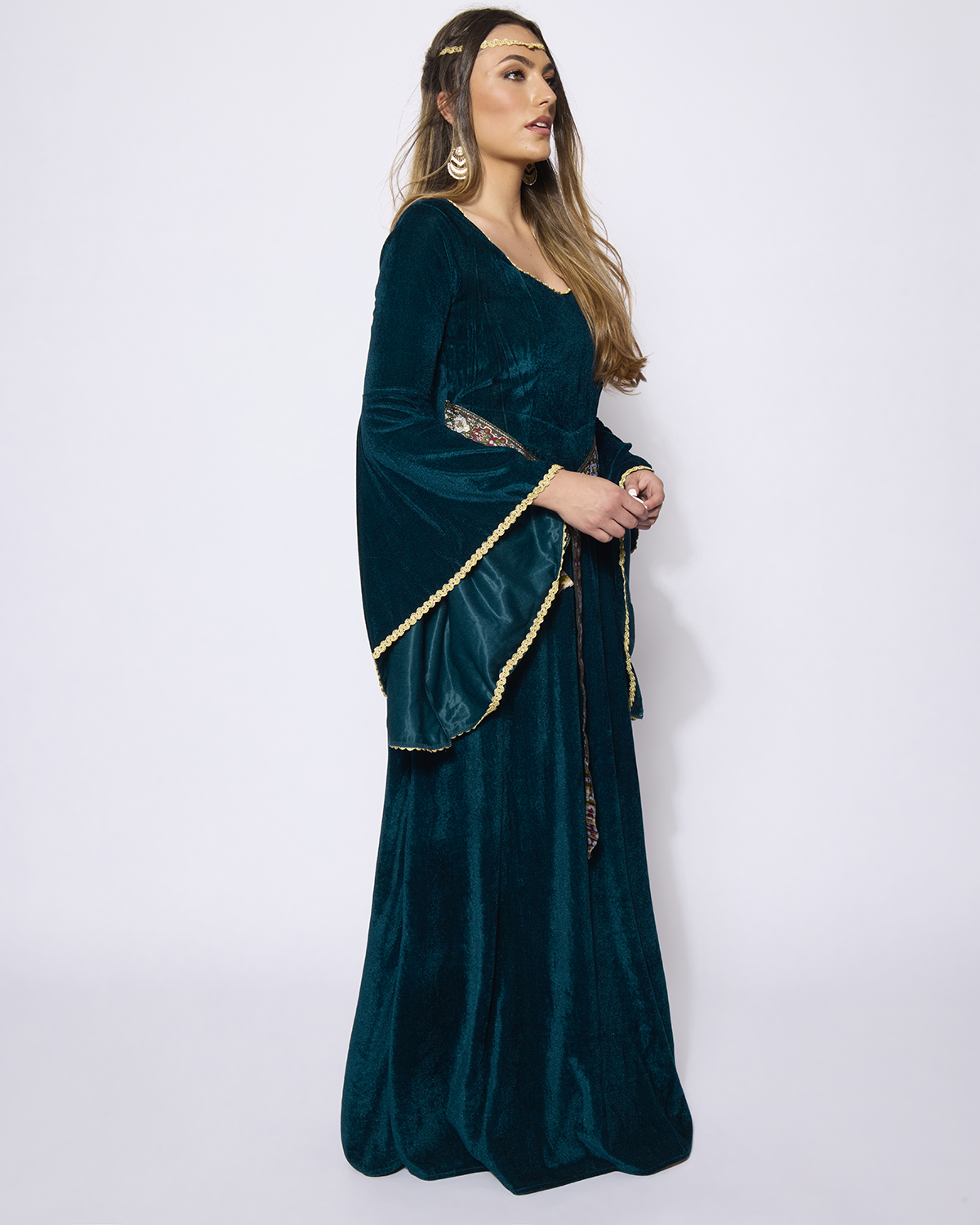 Medieval Maiden, Teal