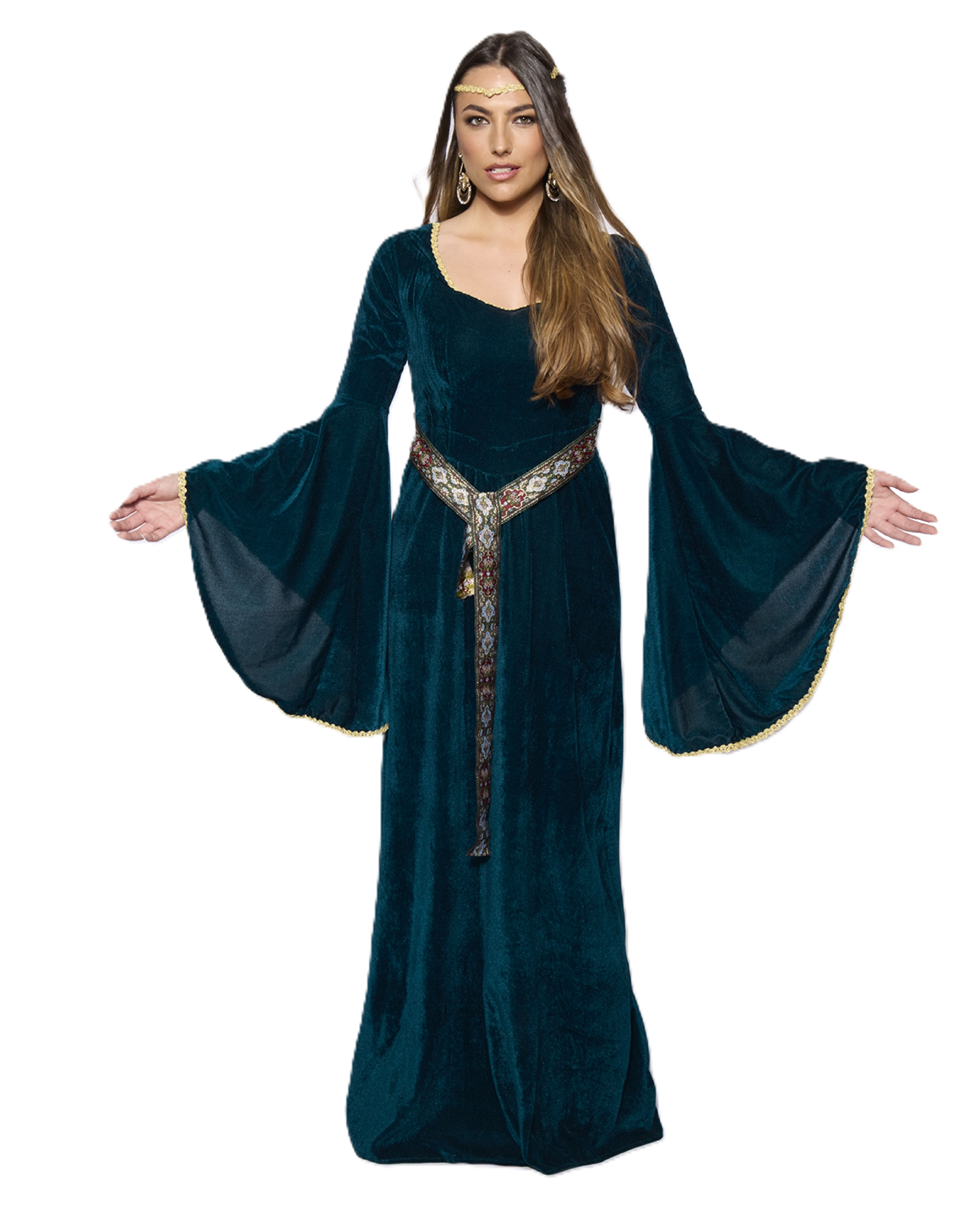 Medieval Maiden, Teal