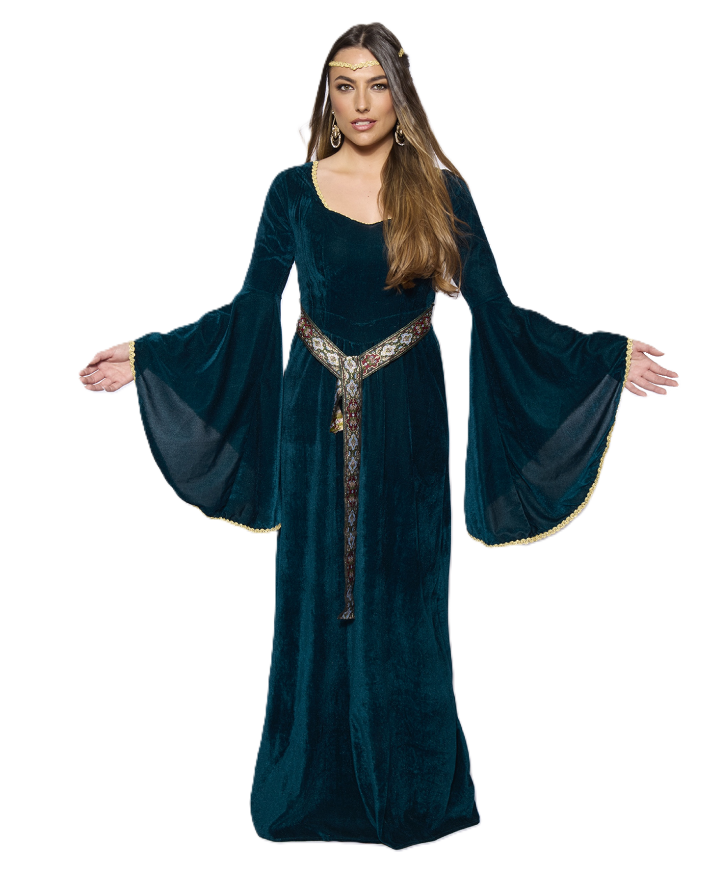 Medieval Maiden, Teal