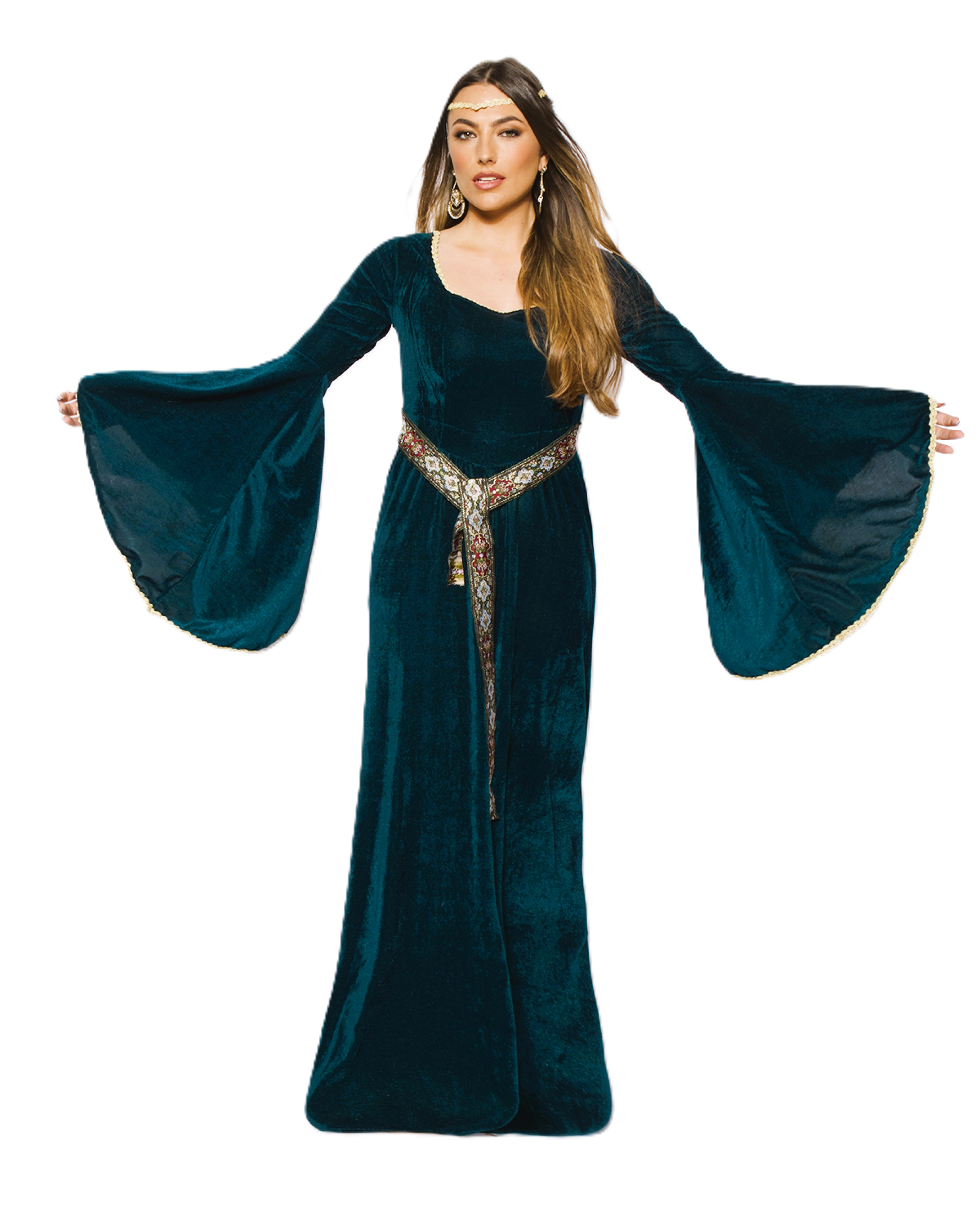 Medieval Maiden, Teal