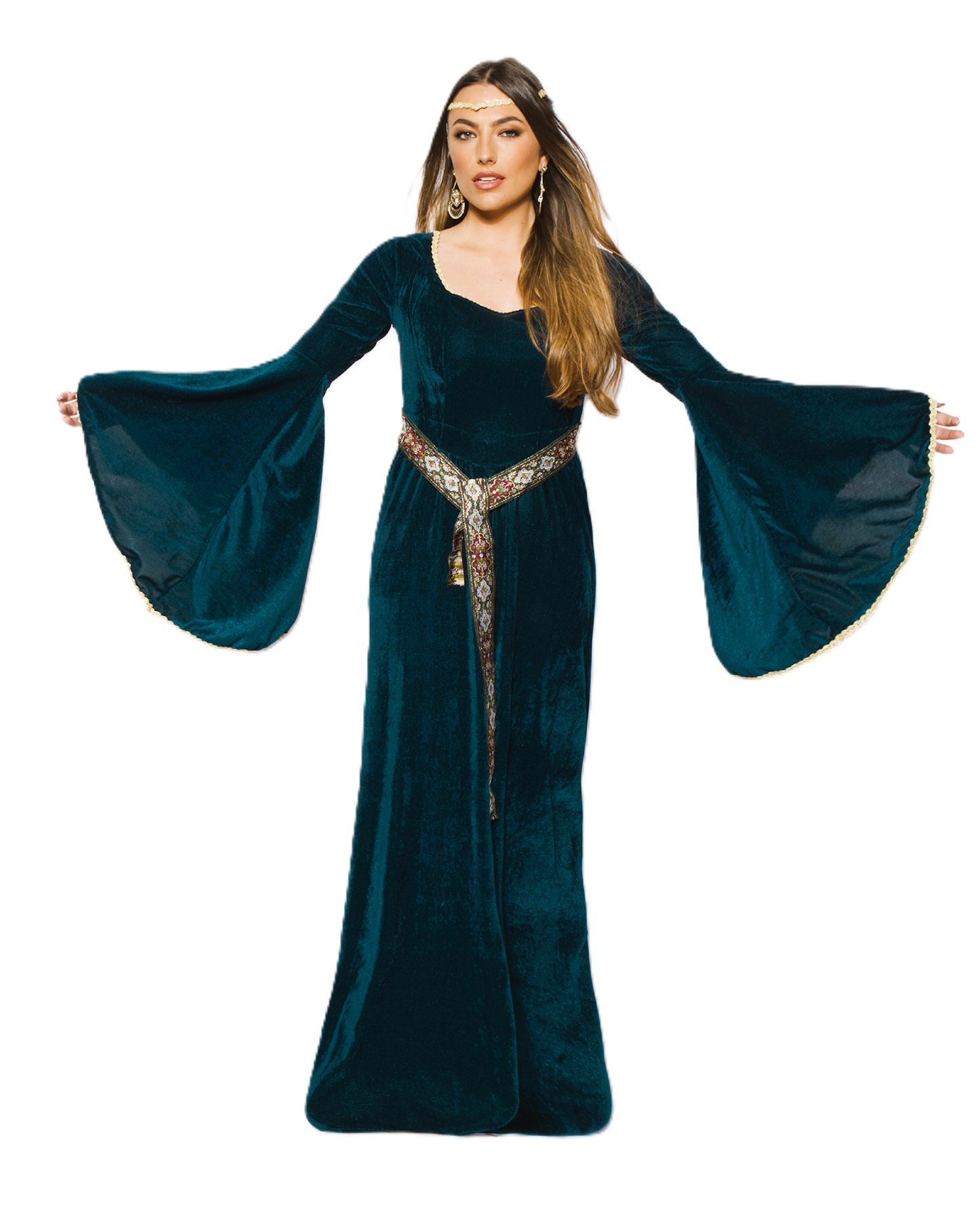 Medieval Maiden, Teal