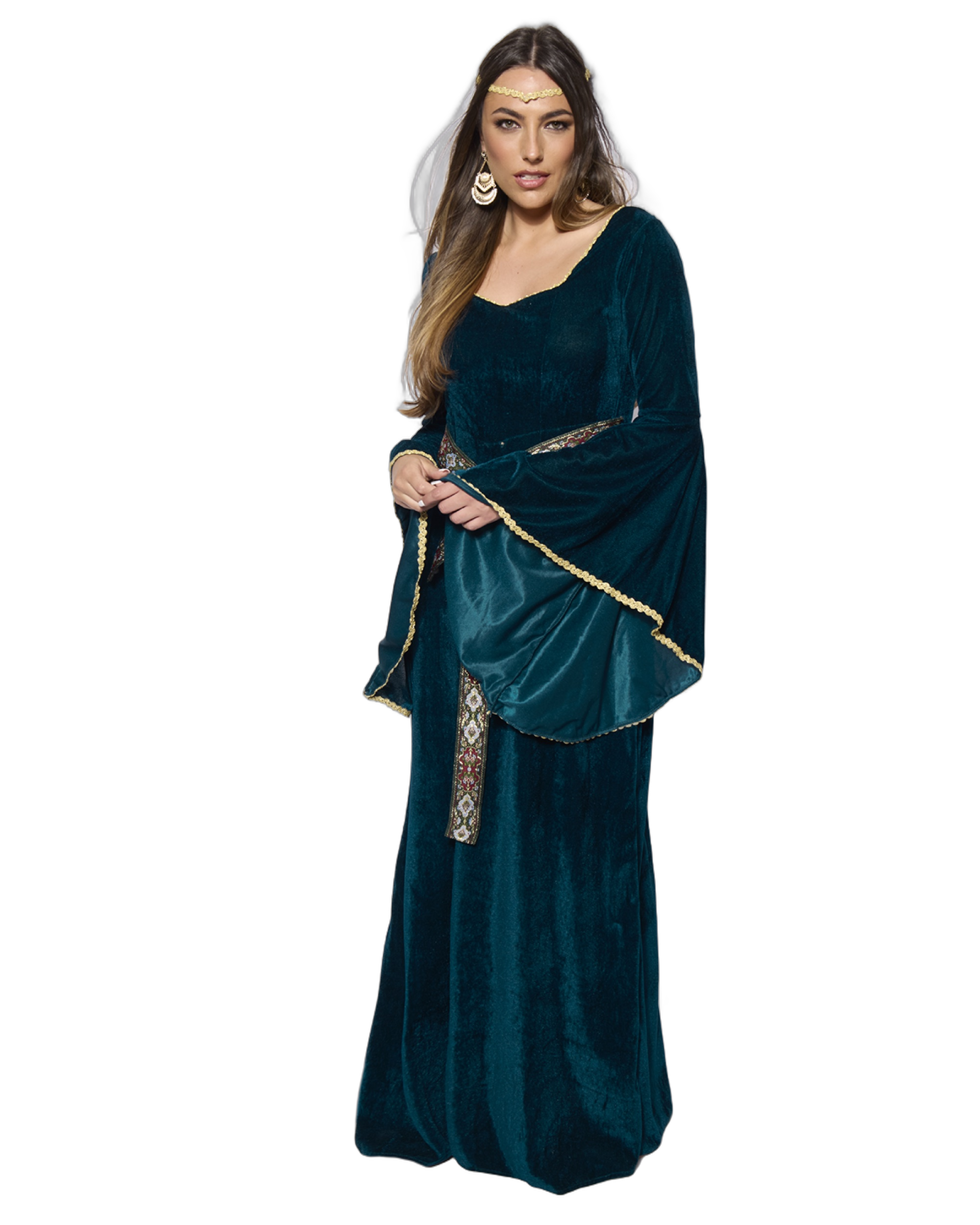 Medieval Maiden, Teal
