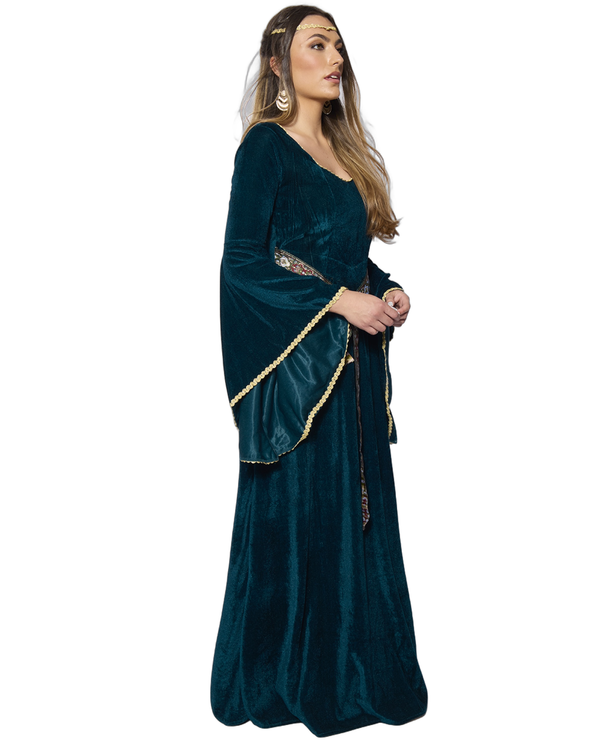 Medieval Maiden, Teal
