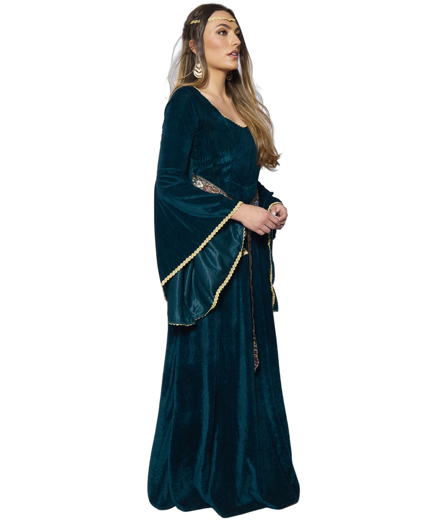 Medieval Maiden, Teal