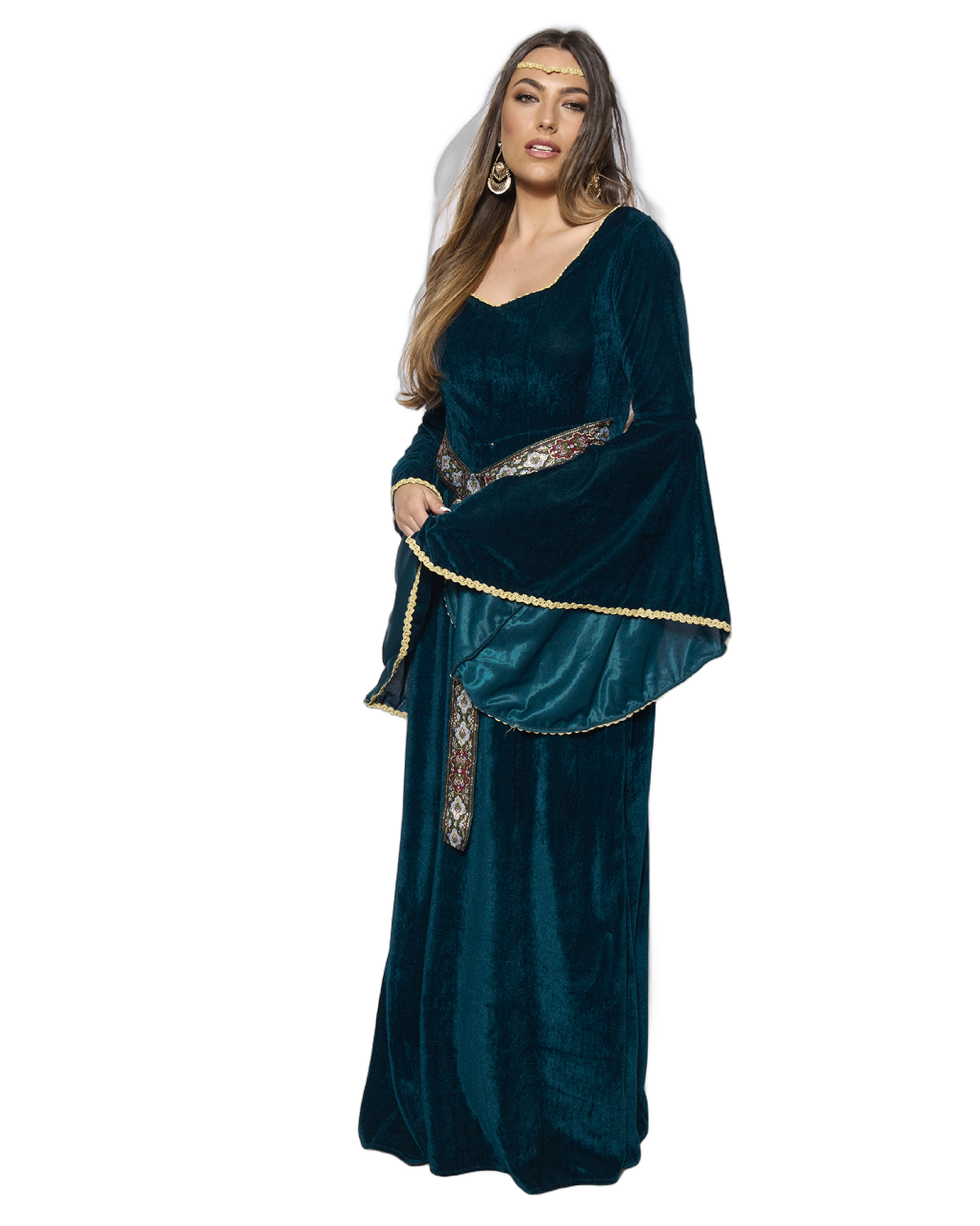 Medieval Maiden, Teal