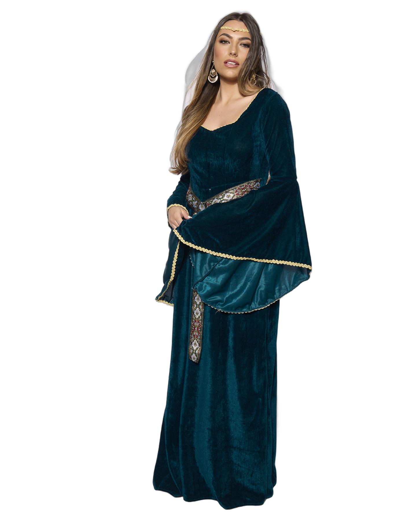 Medieval Maiden, Teal