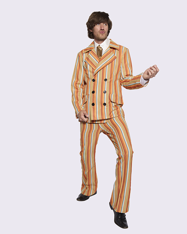 60s Striped Suit