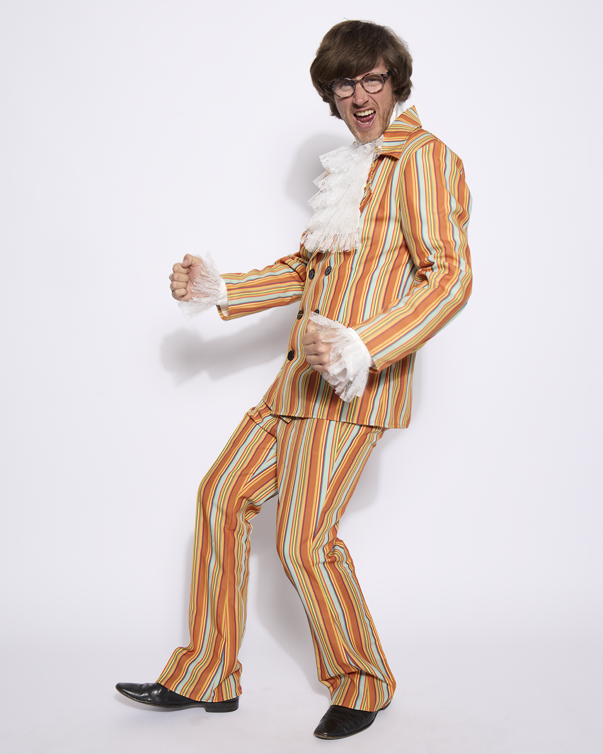 60s Striped Suit