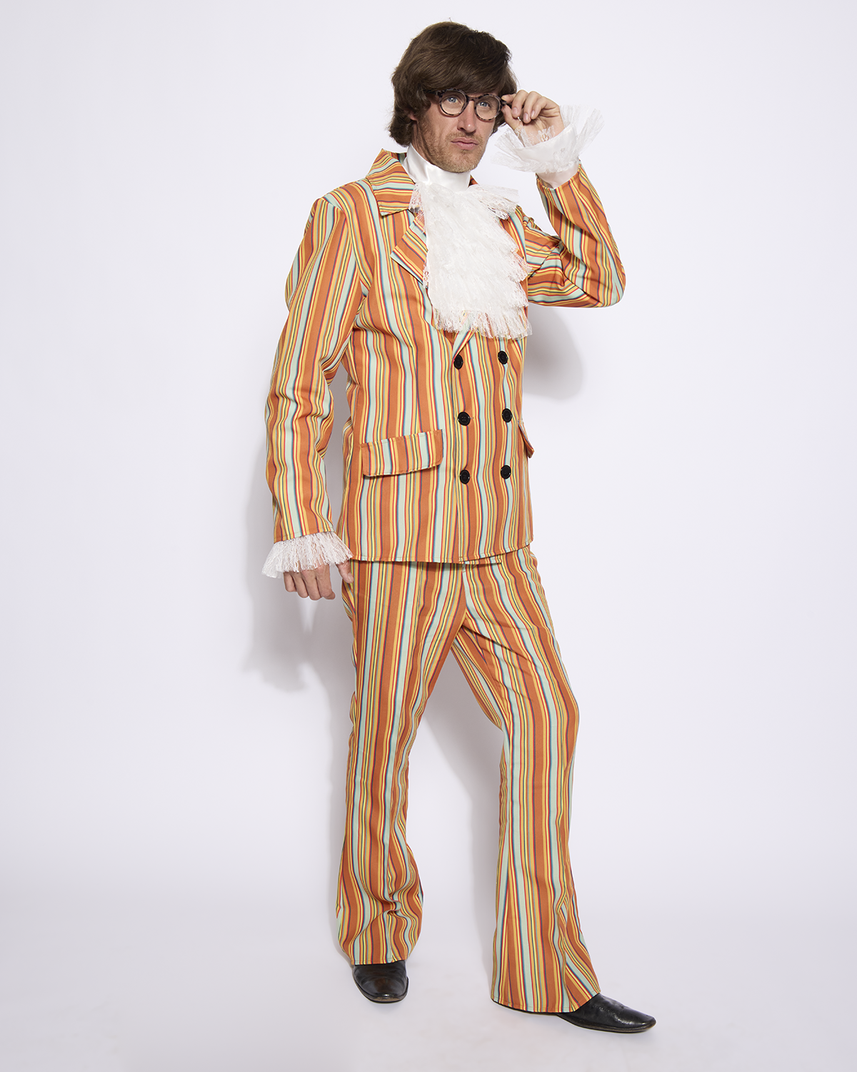 60s Striped Suit