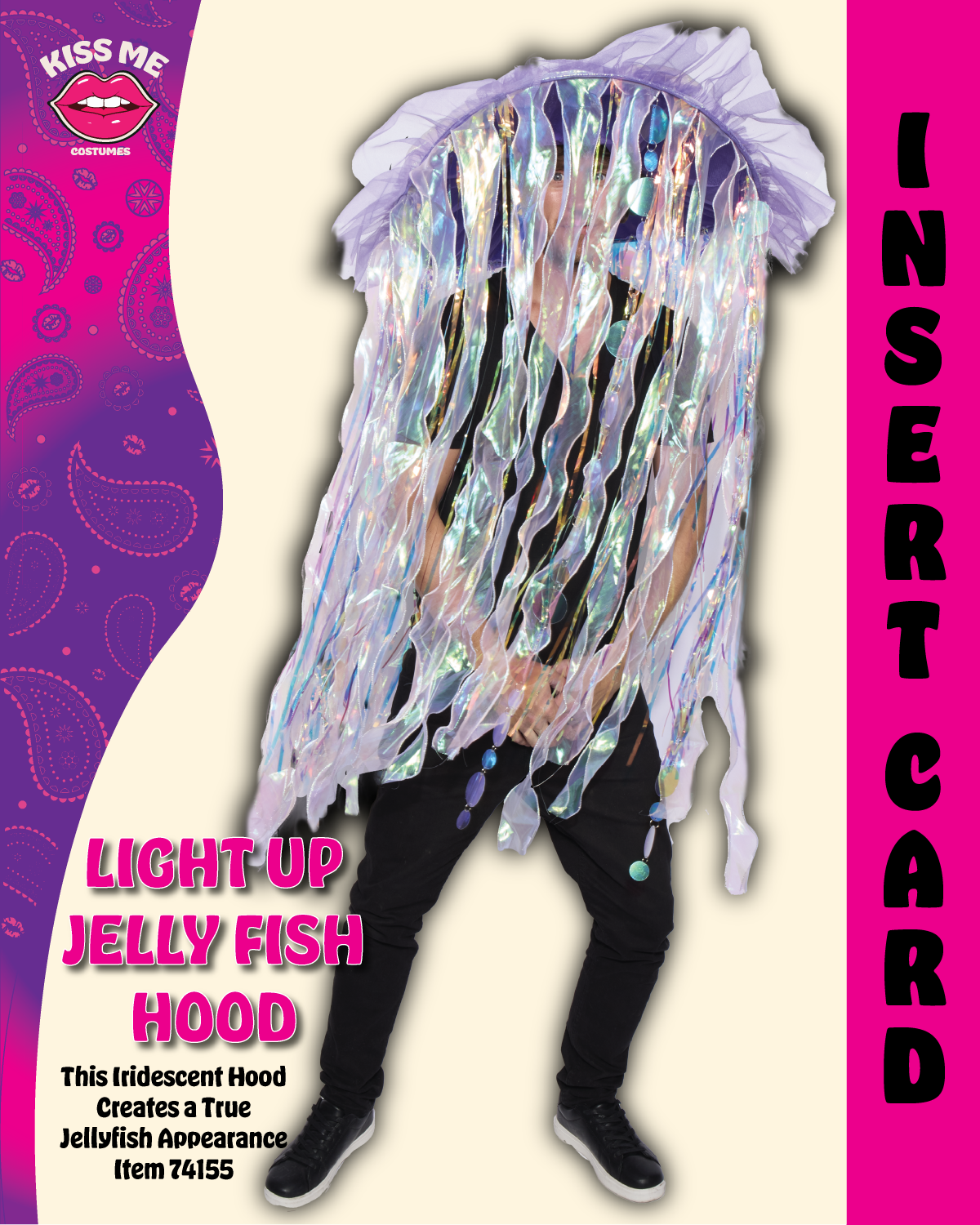 Jelly Fish, Light Up Hood