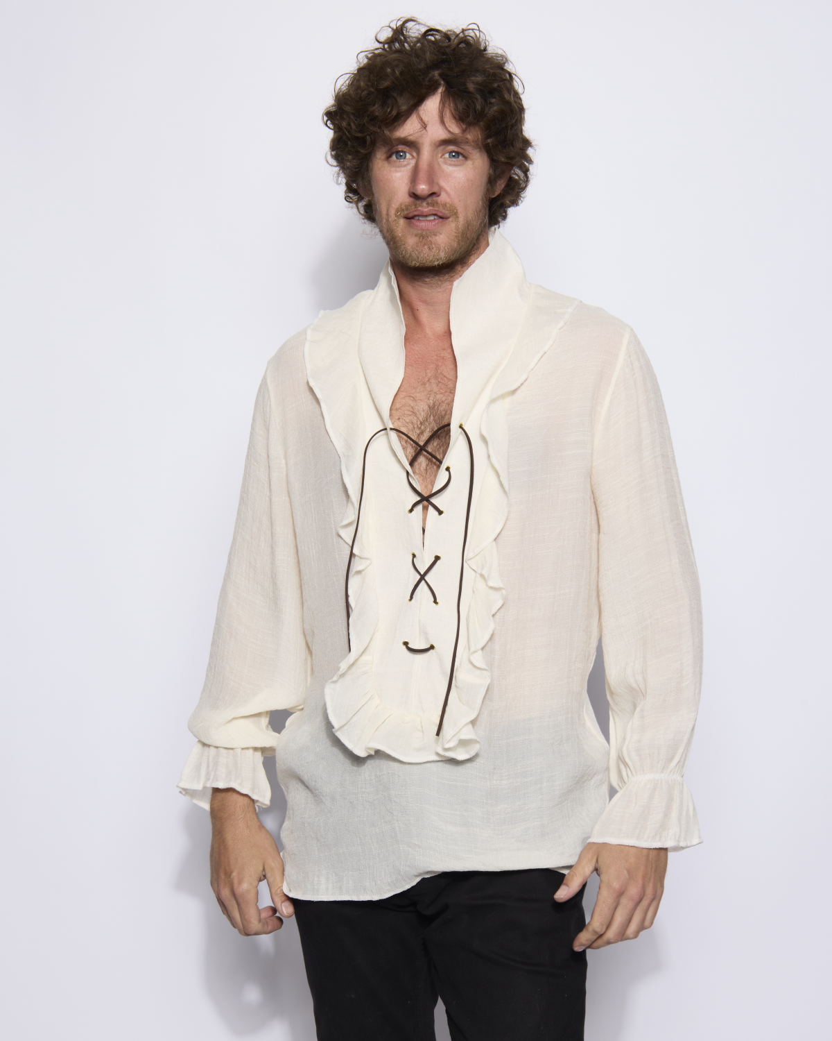 Pirate shirt Cream