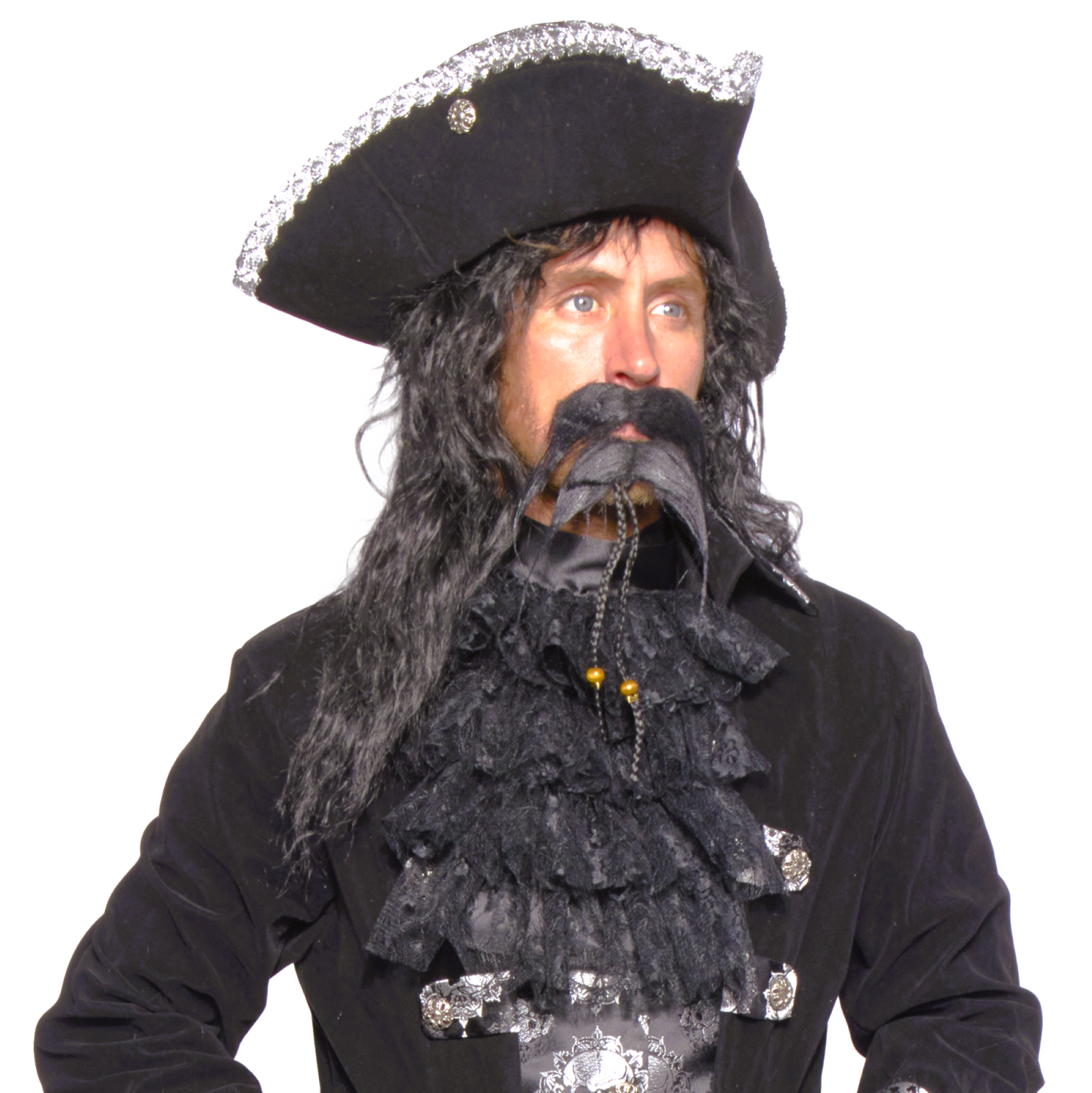 Neck Ruffle, Black