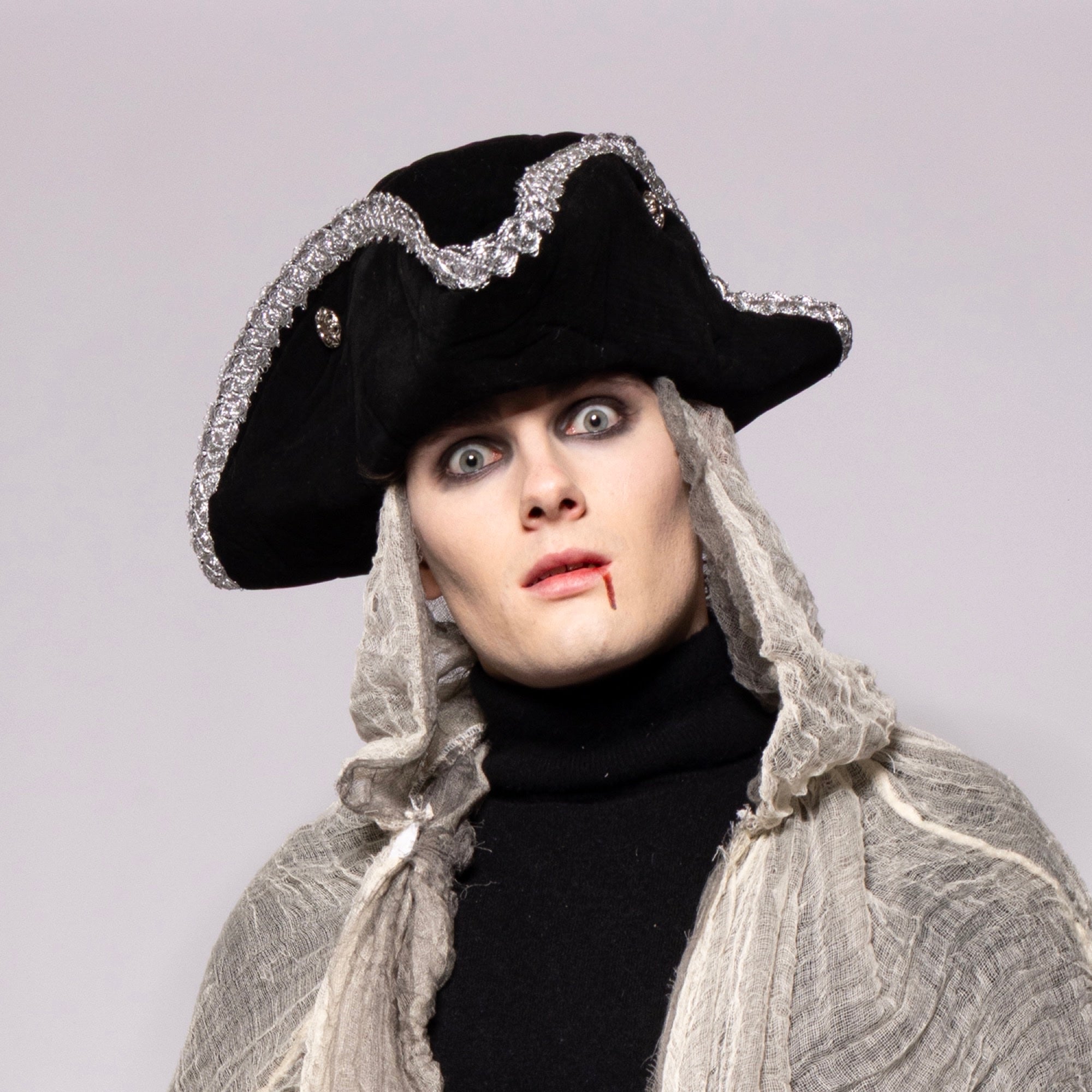 Tricorn Hat, Black