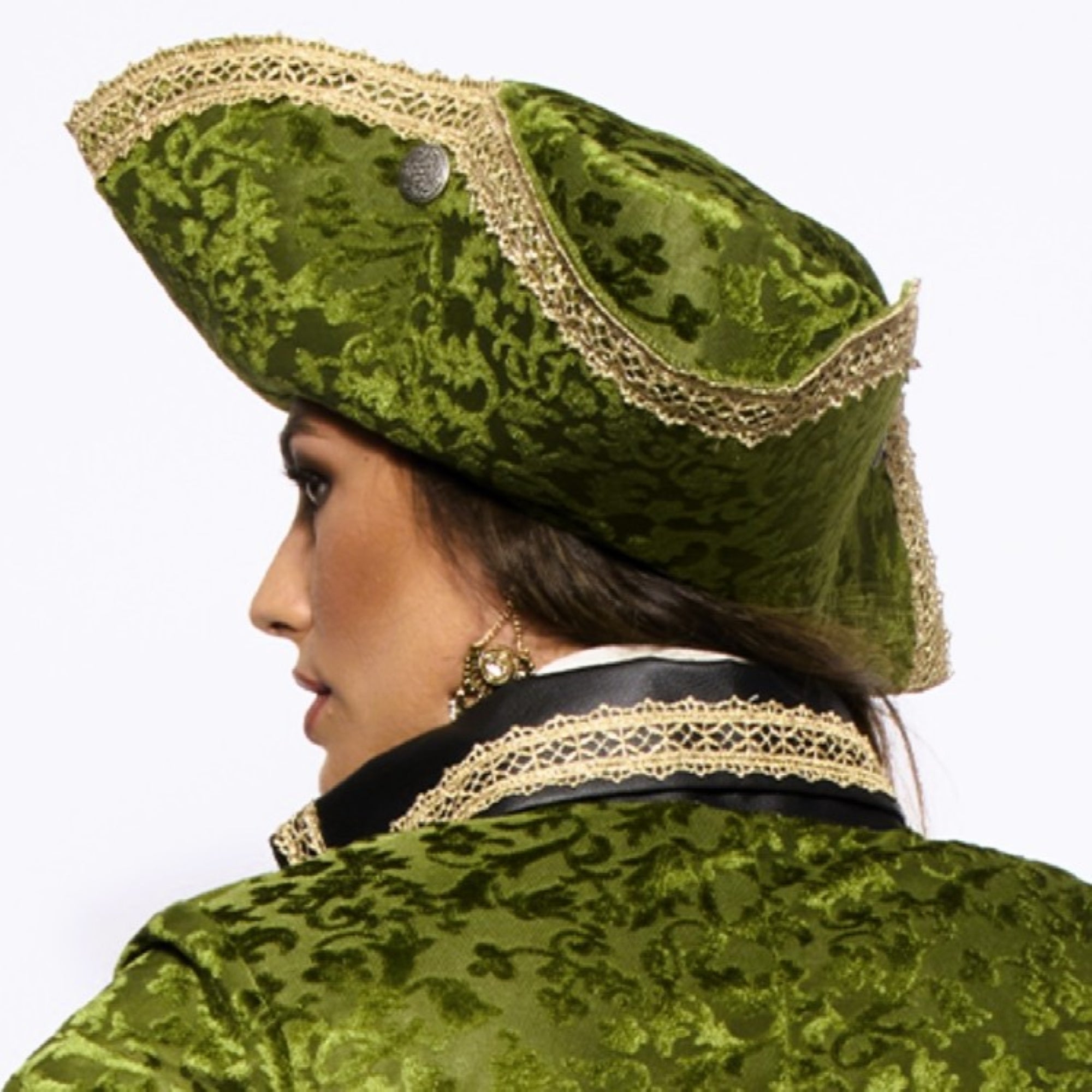 Tricorne Hat, Green