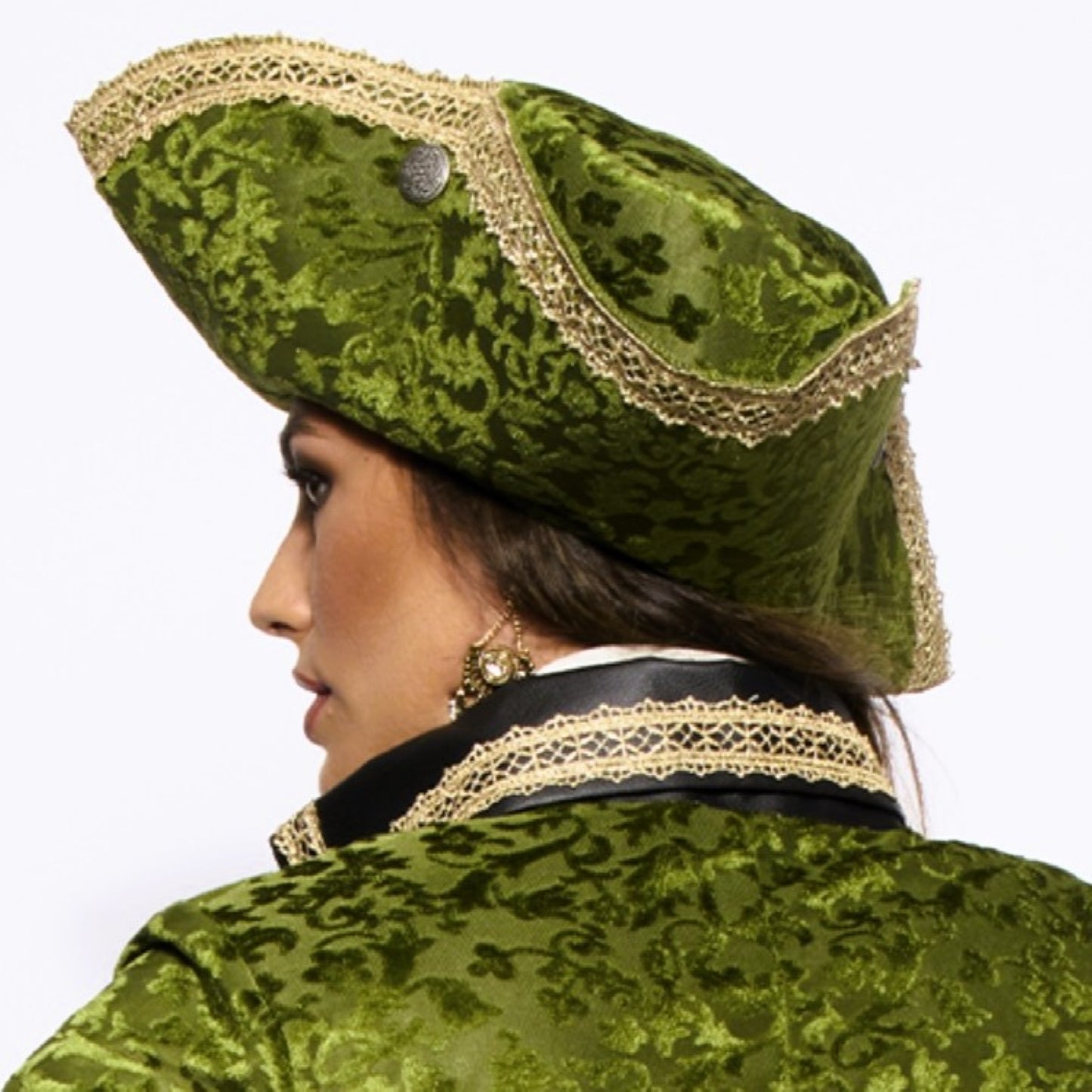 Tricorne Hat, Green