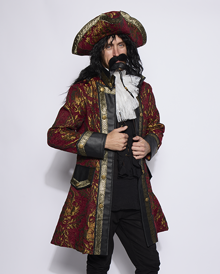 Captain Coat, Mens Rouge