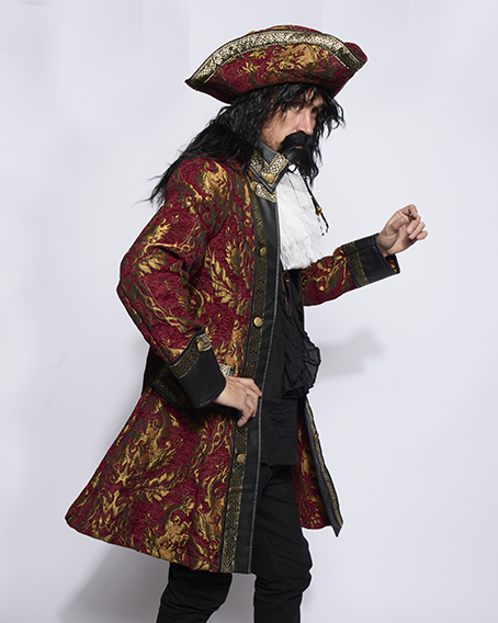 Captain Coat, Mens Rouge