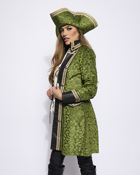 Captain Coat, Ladies Green