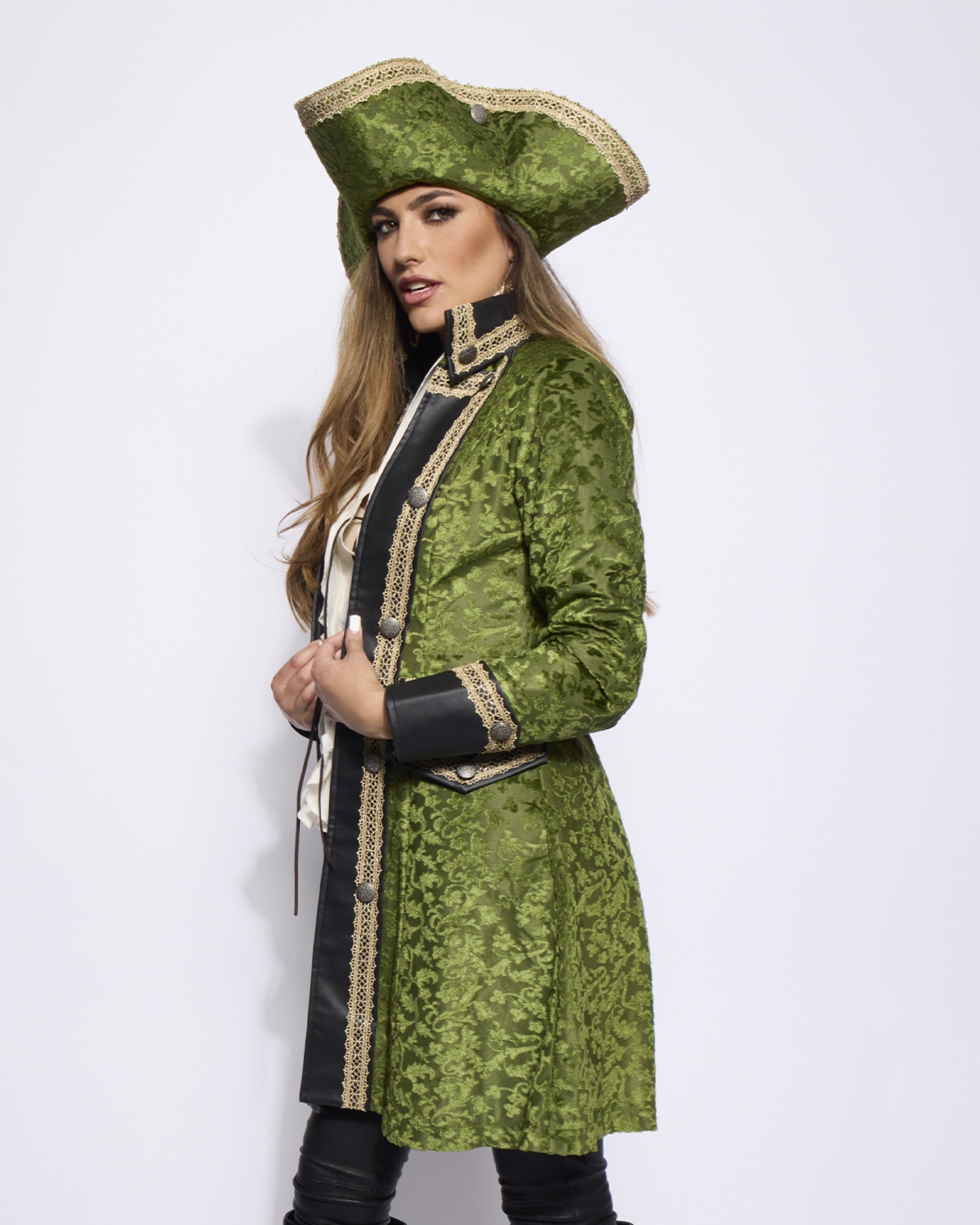 Captain Coat, Ladies, Green