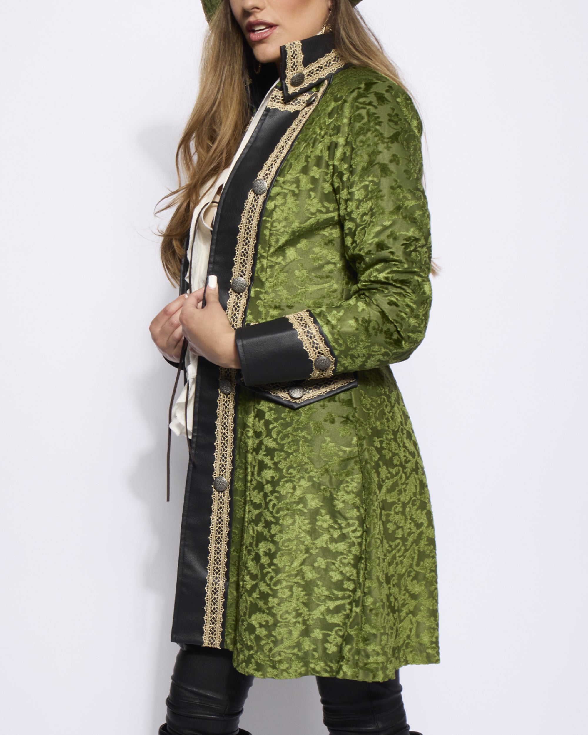 Captain Coat, Ladies, Green
