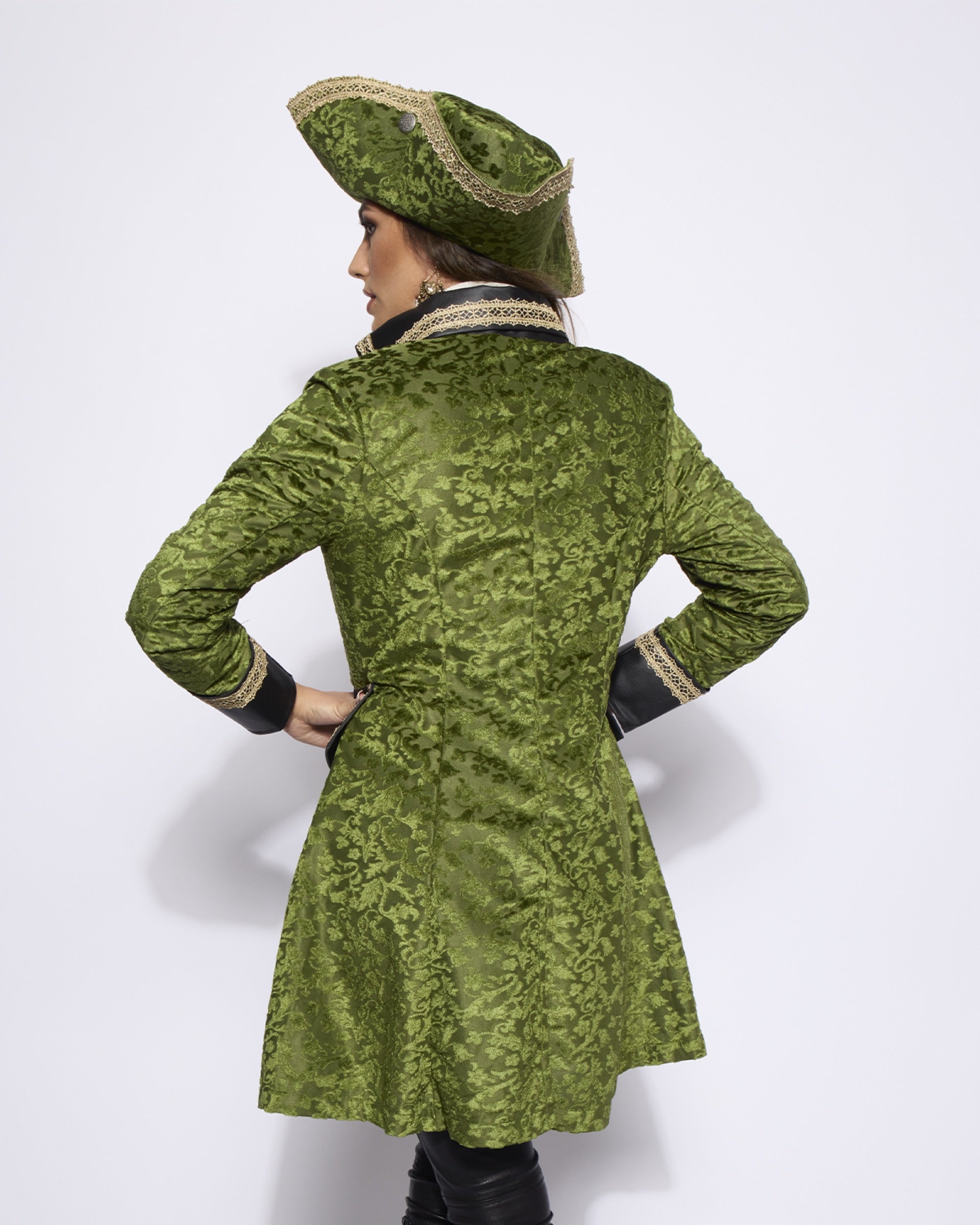 Captain Coat, Ladies, Green