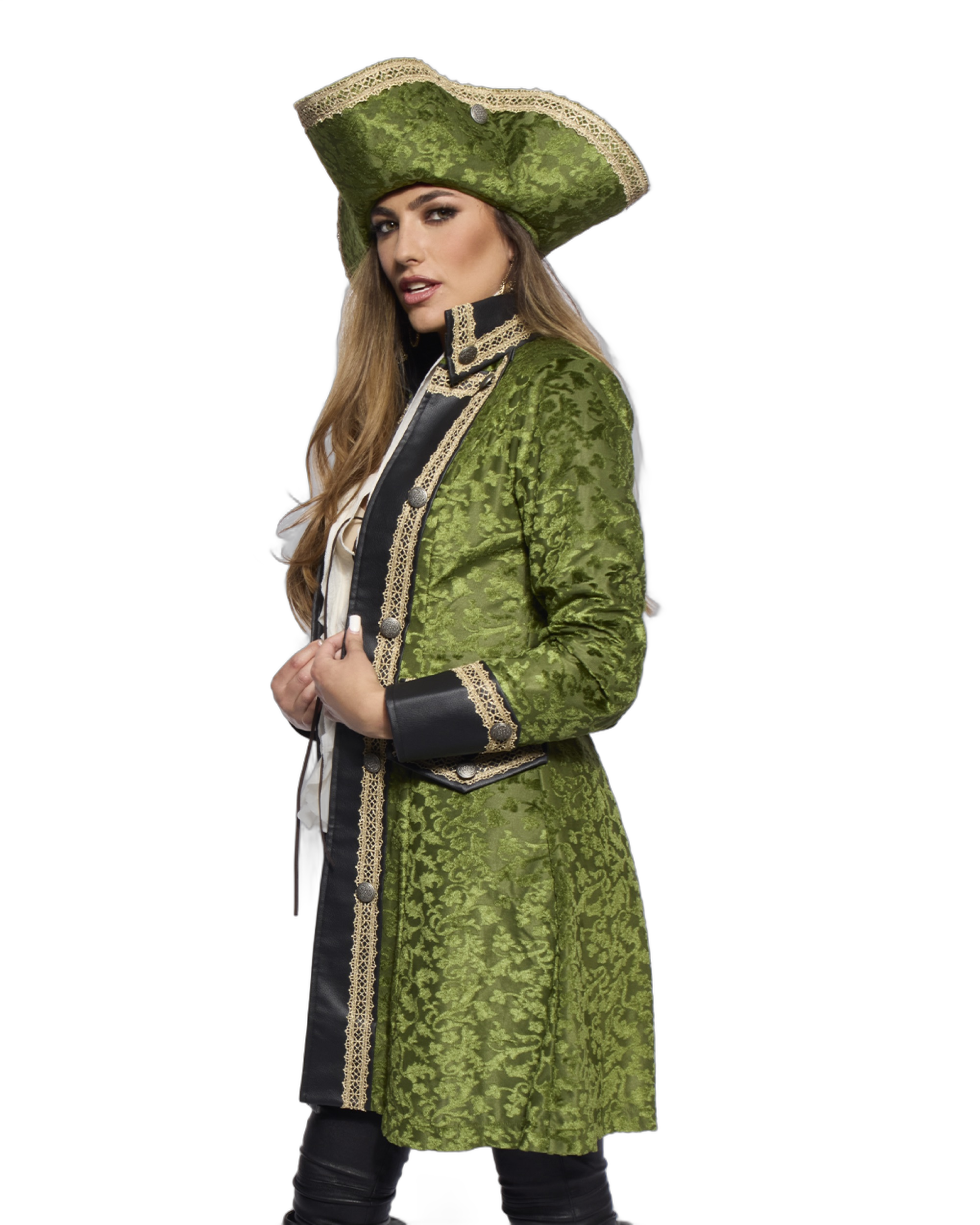 Captain Coat, Ladies, Green